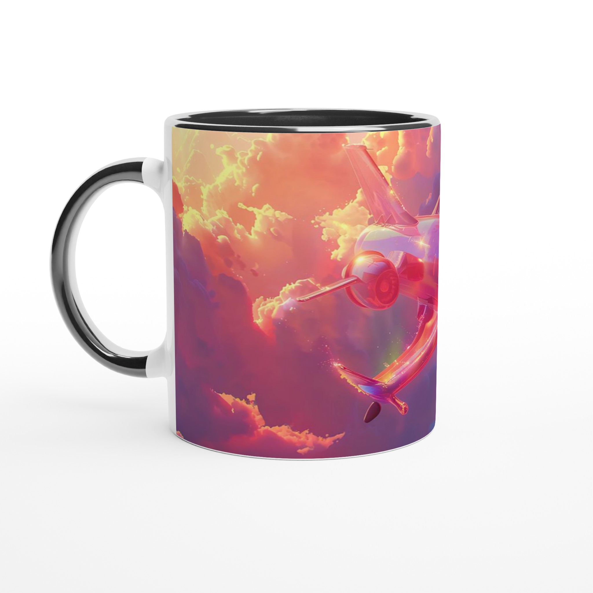Neon Dream Jet 11oz Keramisk Mugg – Färgglad Futurism i Din Handflata 7 94192ba5-fd32-46de-bfc4-508f6f552ca6