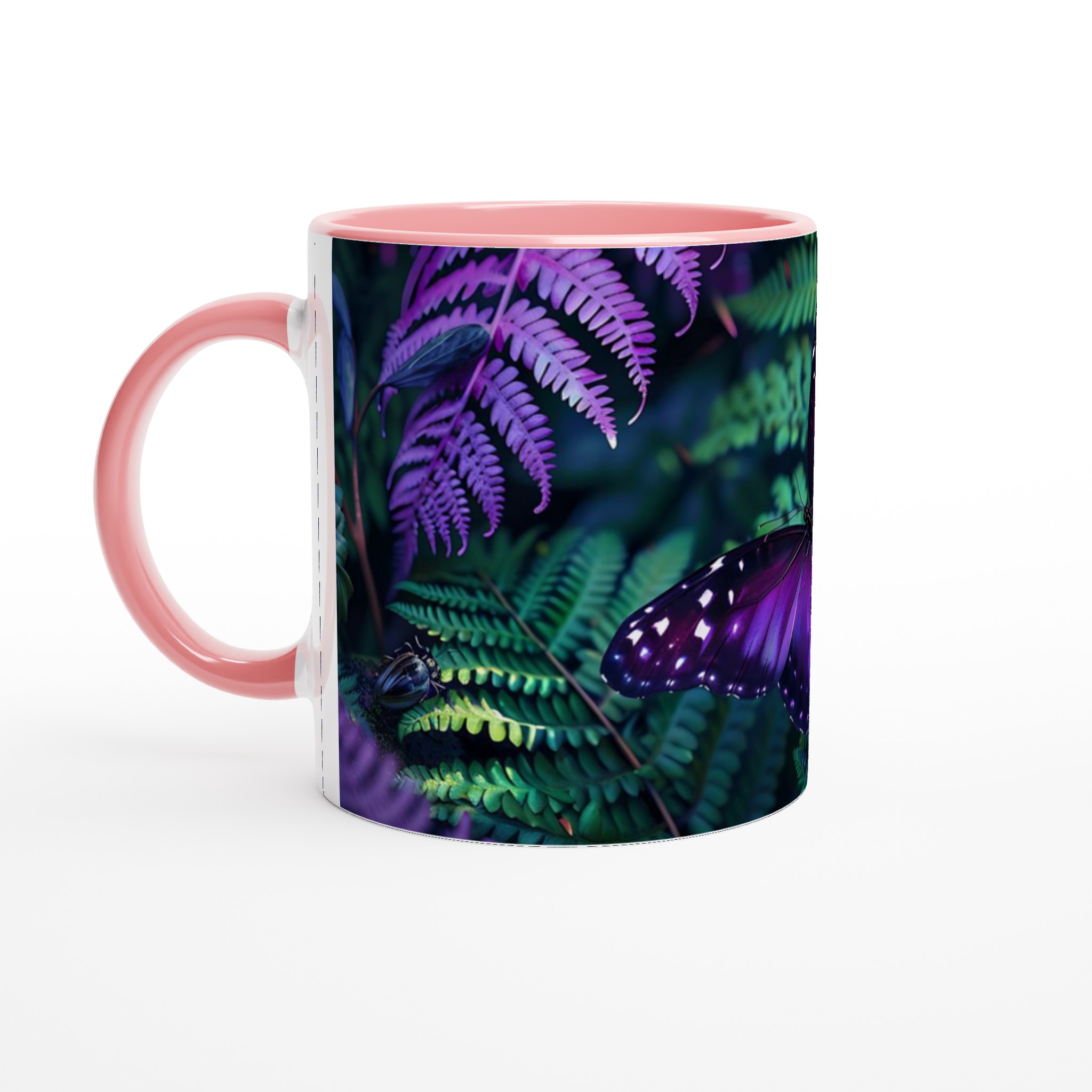 Magisk Purpurfjäril 11oz Keramikmugg – Din Kaffestund, Ditt Konstverk i Valfri Färg! 2 9a03b662-093f-4a00-ad77-c92f11b99418