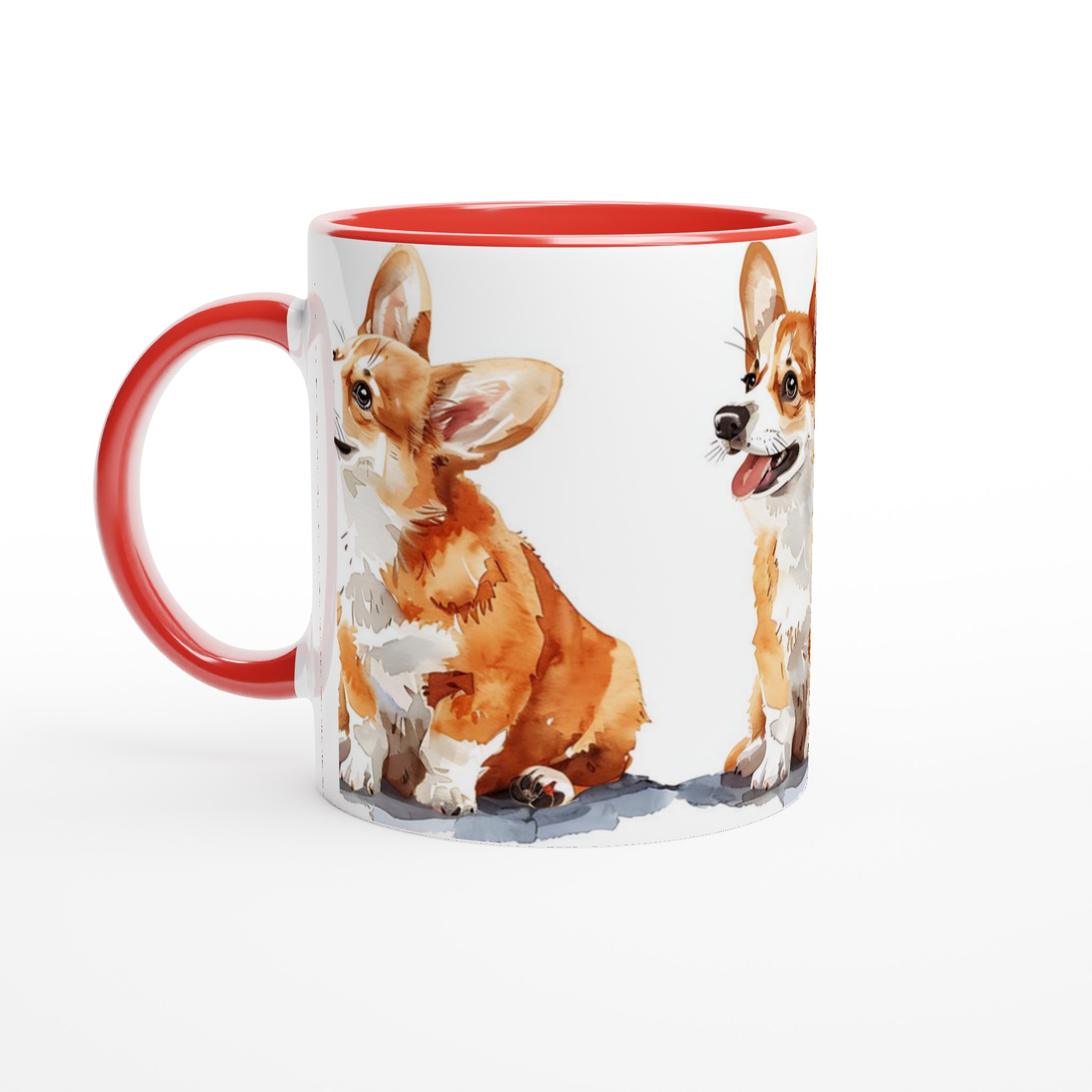 Charmig Corgi Akvarell Mugg – Vit 11oz Keramik, Perfekt för Hundälskare i Flera Färger 5 9c91fcac-a7ae-4f76-933e-de97b29f5009