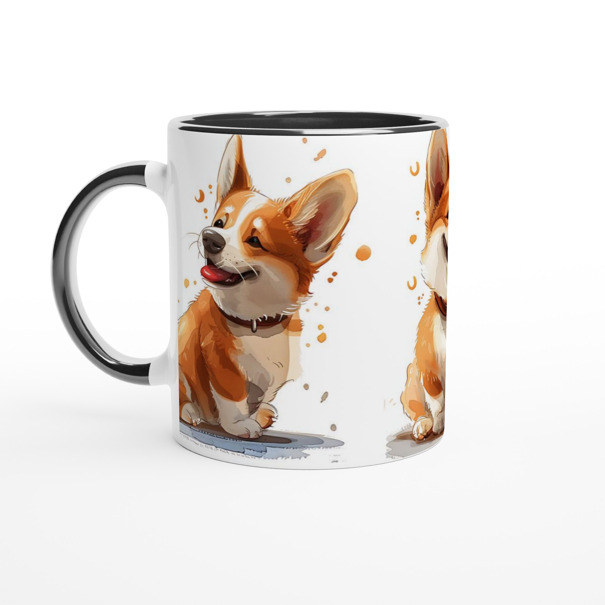 Charmig Corgi Akvarell Mugg - 11oz Keramikmugg för Hundälskare i Flera Färger 2 9cb2281a-a84b-4b52-abd0-c7cd602682a3