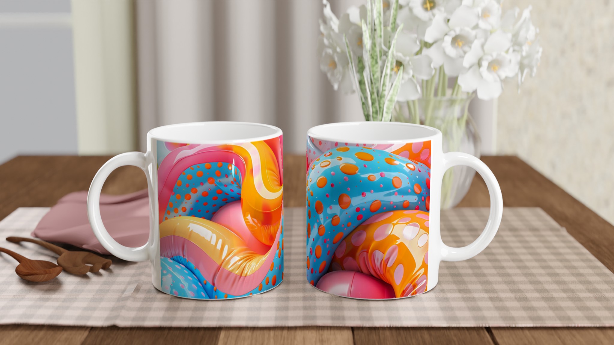 Färgglad 11oz Keramisk Mugg: Poppiga Mönster och Livliga Kulörer för Kaffe, Te & Glädje – Välj Din Favoritfärg! 9 a1111d27-8443-4aaa-9a42-fd64a9446b49