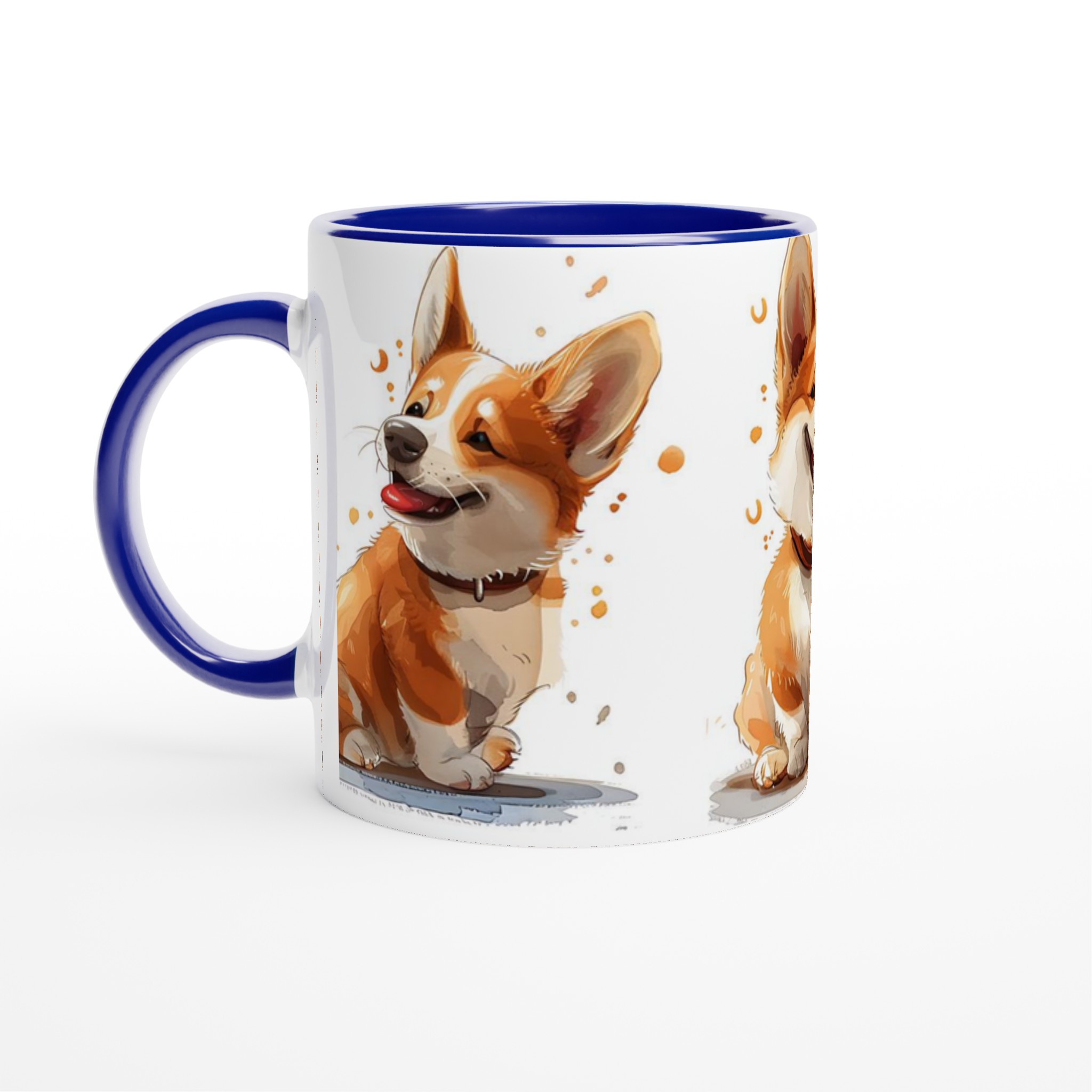 Charmig Corgi Akvarell Mugg - 11oz Keramikmugg för Hundälskare i Flera Färger 7 a1ab96f5-506b-418e-a133-9ec2556f3ee7