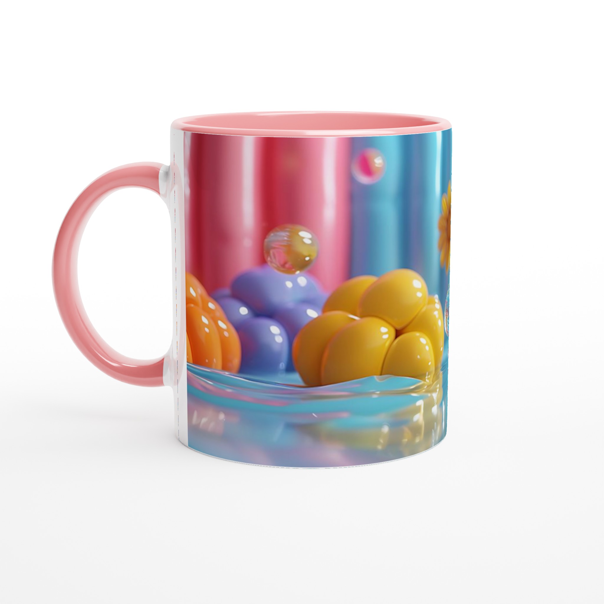 Pastel Bubble Joy Mugg – 11oz Keramisk Kaffekopp i Lekfulla Färger för Varje Glad Stund 2 a60bc19b-5b97-4373-b077-fa99e69123d5