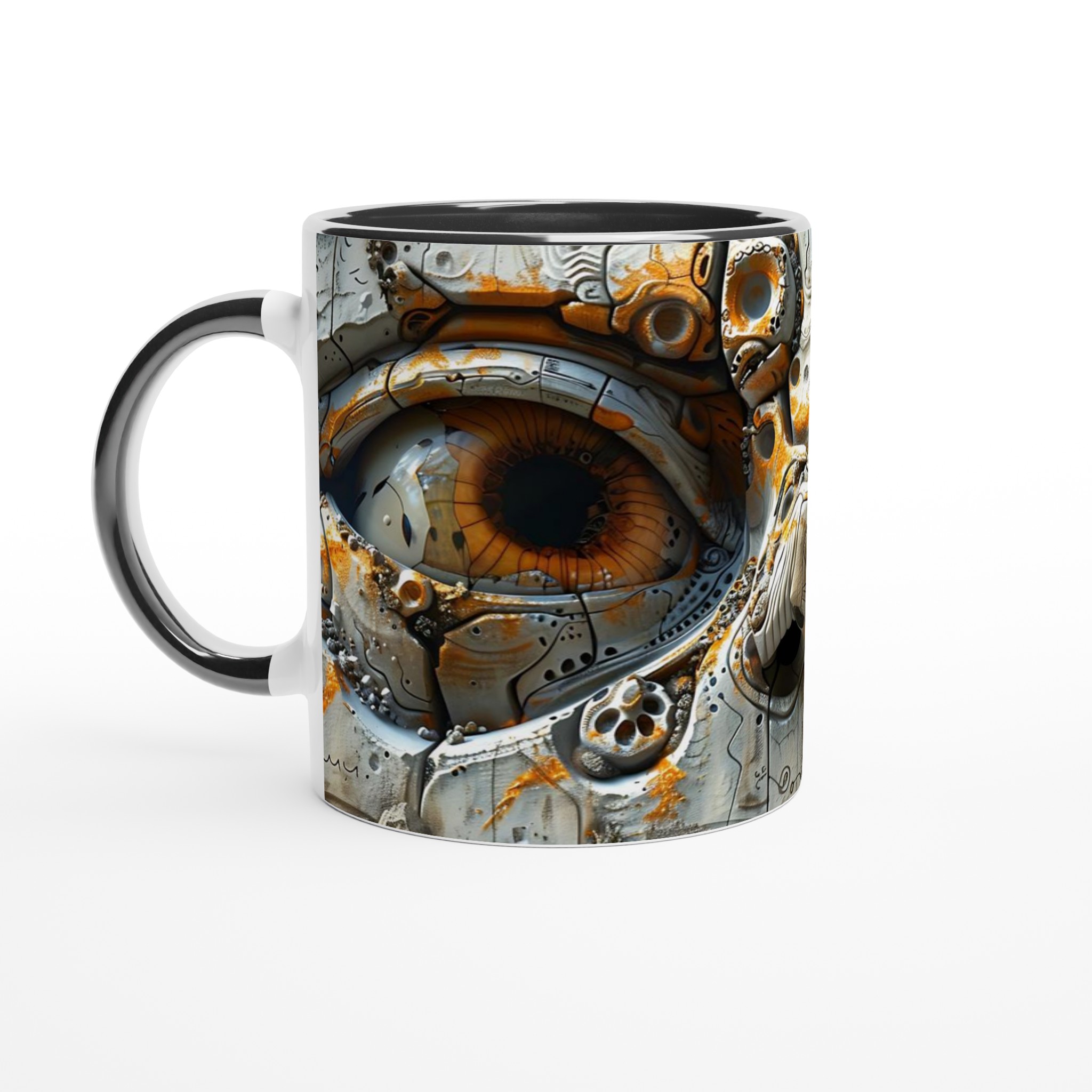 Abstrakt Cyberglyph Mugg – Unik 11 oz Keramikmugg i ditt val av 7 färger 2 a889fc44-20a8-46e4-863e-480dd2651bc7