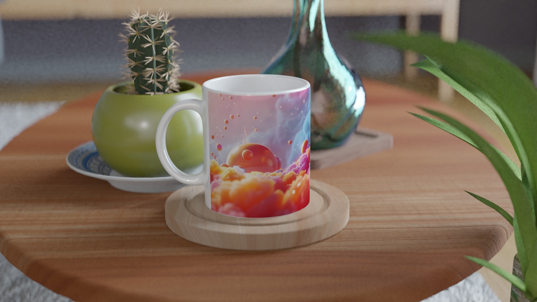 Kosmisk Dröm Mugg – 11oz Keramikmugg i Fantasifulla Färger för Kaffe & Te 8 a9a98829-4420-4251-8f7e-5c8adfd57423