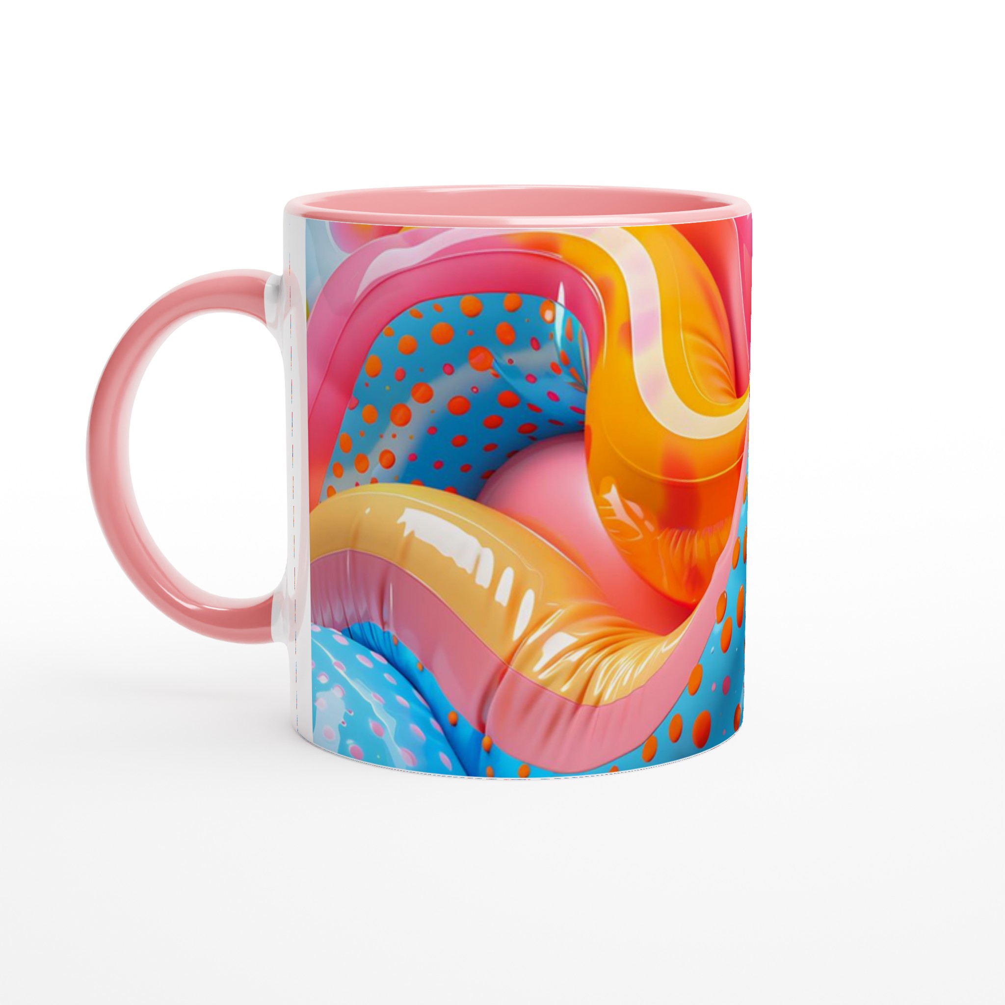 Färgglad 11oz Keramisk Mugg: Poppiga Mönster och Livliga Kulörer för Kaffe, Te & Glädje – Välj Din Favoritfärg! 2 ab14fd93-1a5c-4870-b930-b92a3b6a16b1