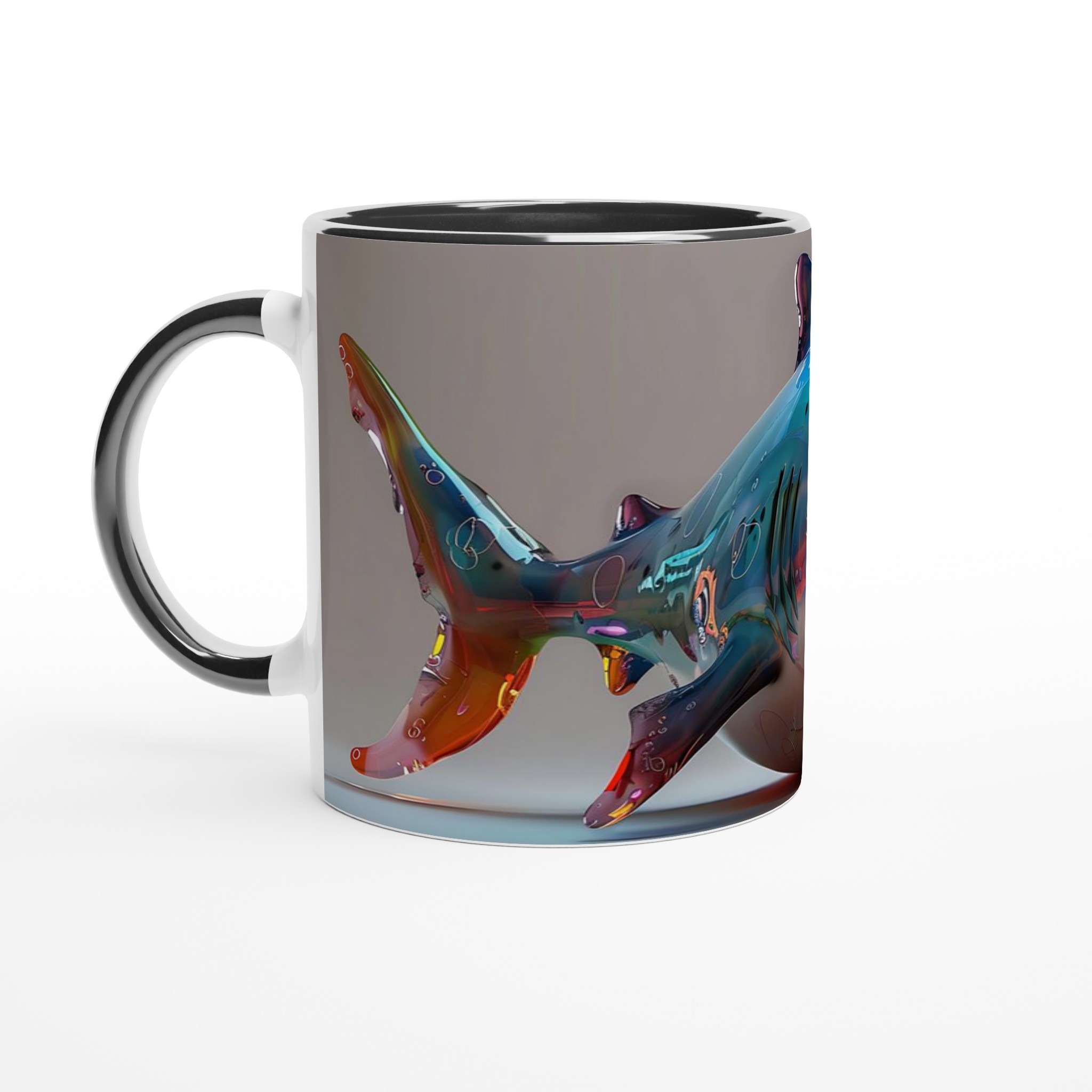 Neon Shark Attack 11oz Keramikmugg – Färgglad Design för Havsälskare 7 ab23cd5a-abbf-4a10-8415-f7a06221e68a