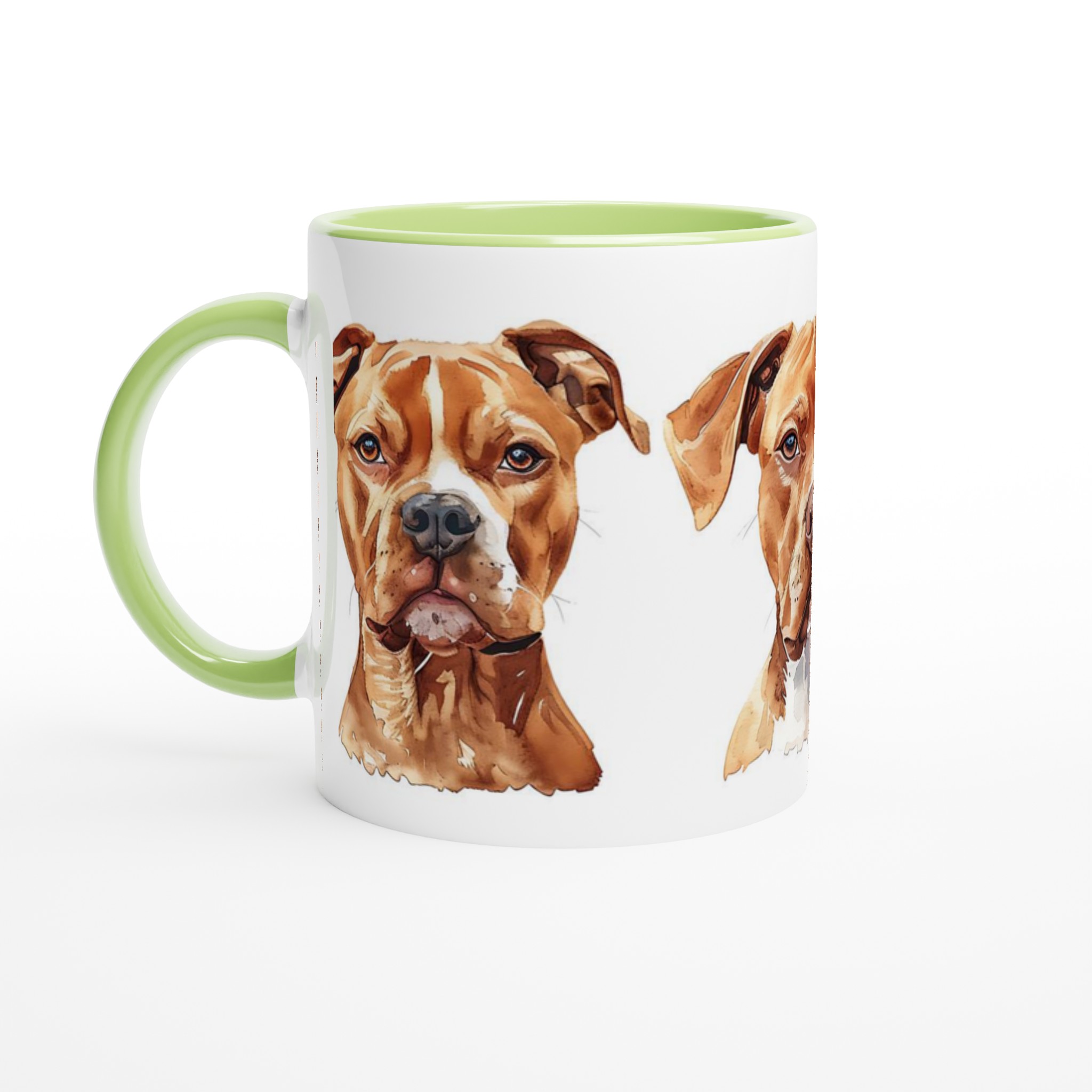 Vår Vattenskyddsmugg med Amerikansk Pitbull – 11 oz Keramikmugg i ditt val av 7 färger 6 b221886a-37de-47ef-b1ce-2a25a053085e