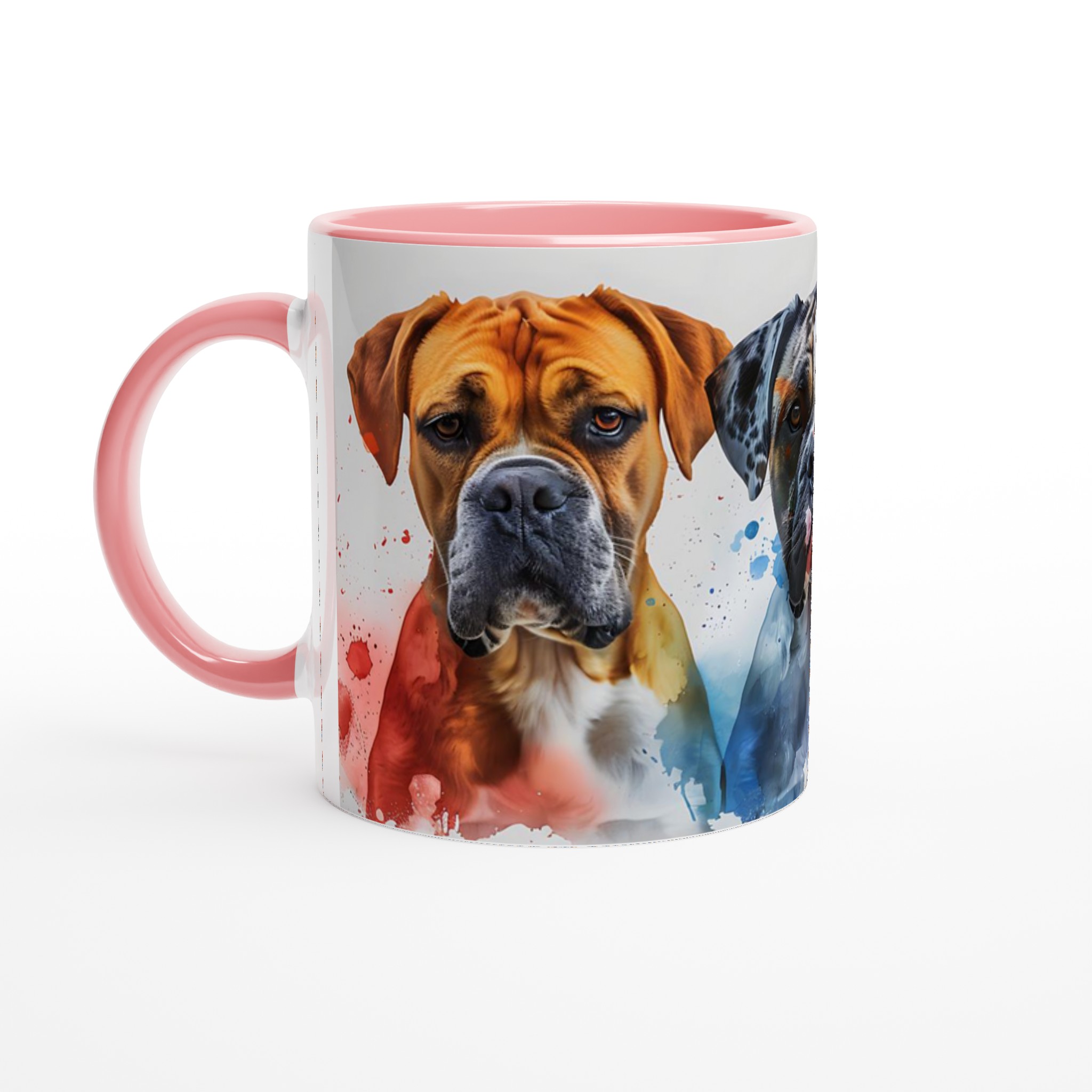 Boxerhund Konstmugg – Färgglad Akvarell & Personlig Stil, 11oz Keramik 4 b2252e20-12cb-49ef-afdc-8bde1822210e