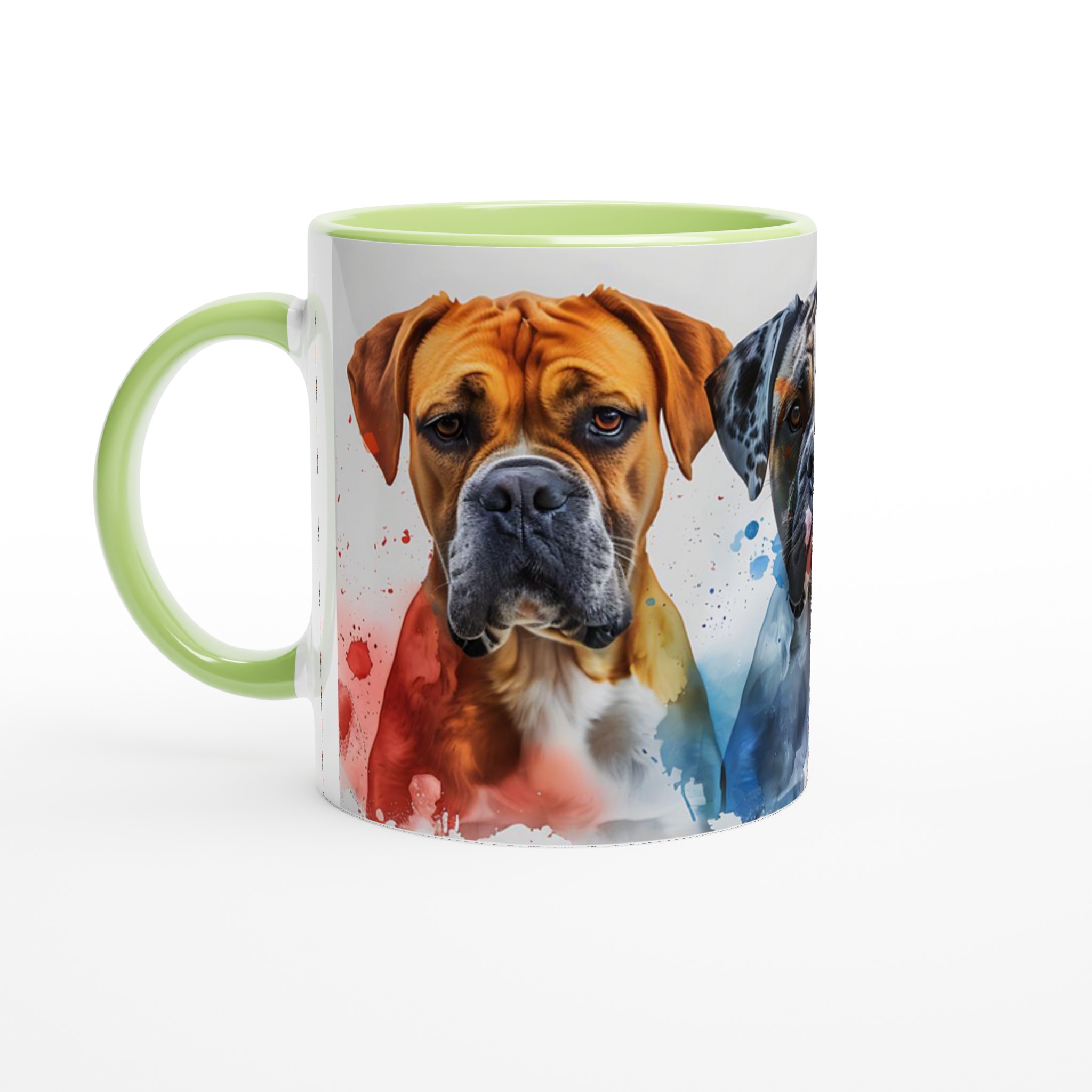 Boxerhund Konstmugg – Färgglad Akvarell & Personlig Stil, 11oz Keramik 6 c4652879-4f74-419f-b528-330cef9bd34c