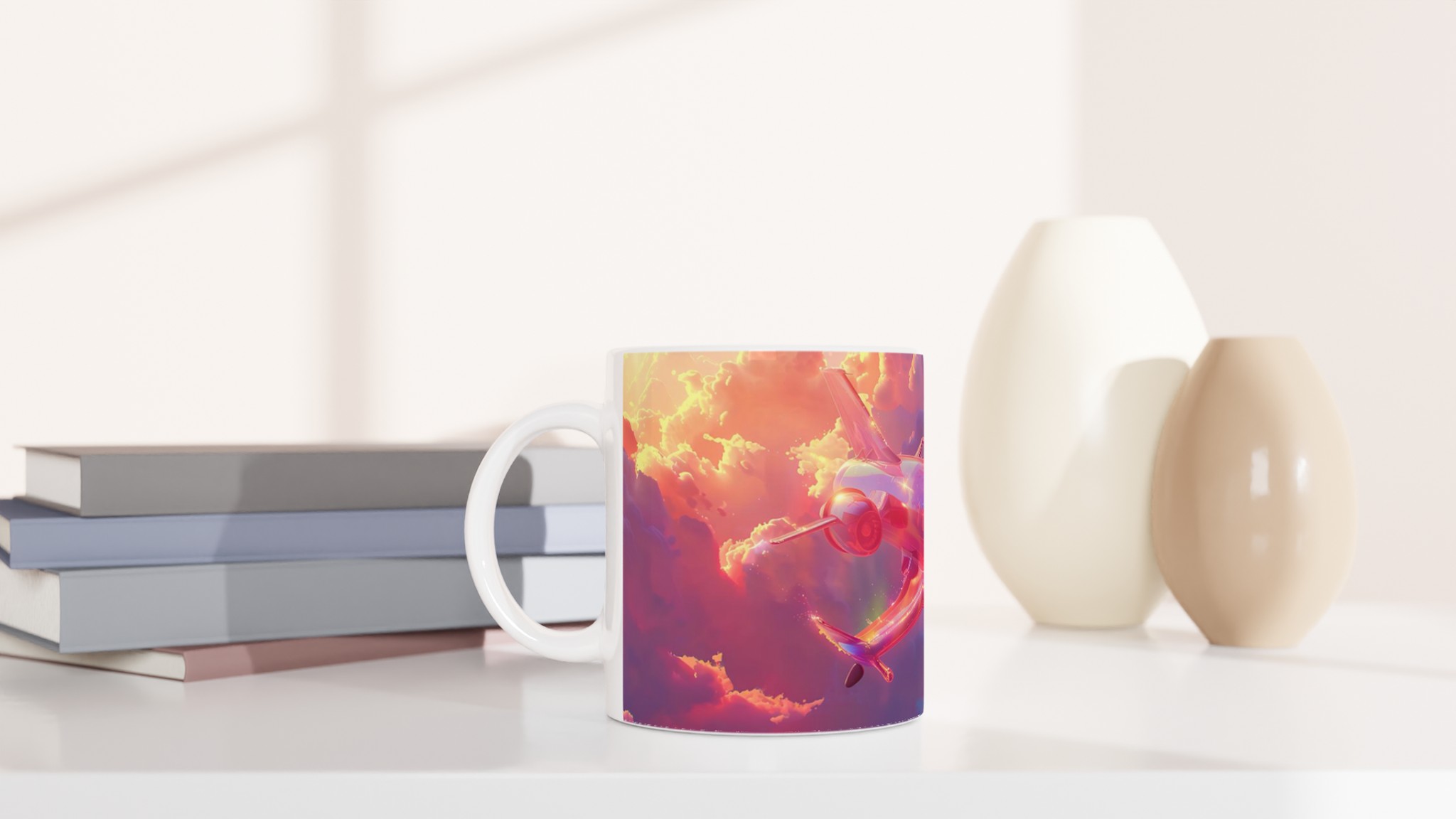 Neon Dream Jet 11oz Keramisk Mugg – Färgglad Futurism i Din Handflata 10 c4fe7718-b9fa-467d-bf10-418947d382cb