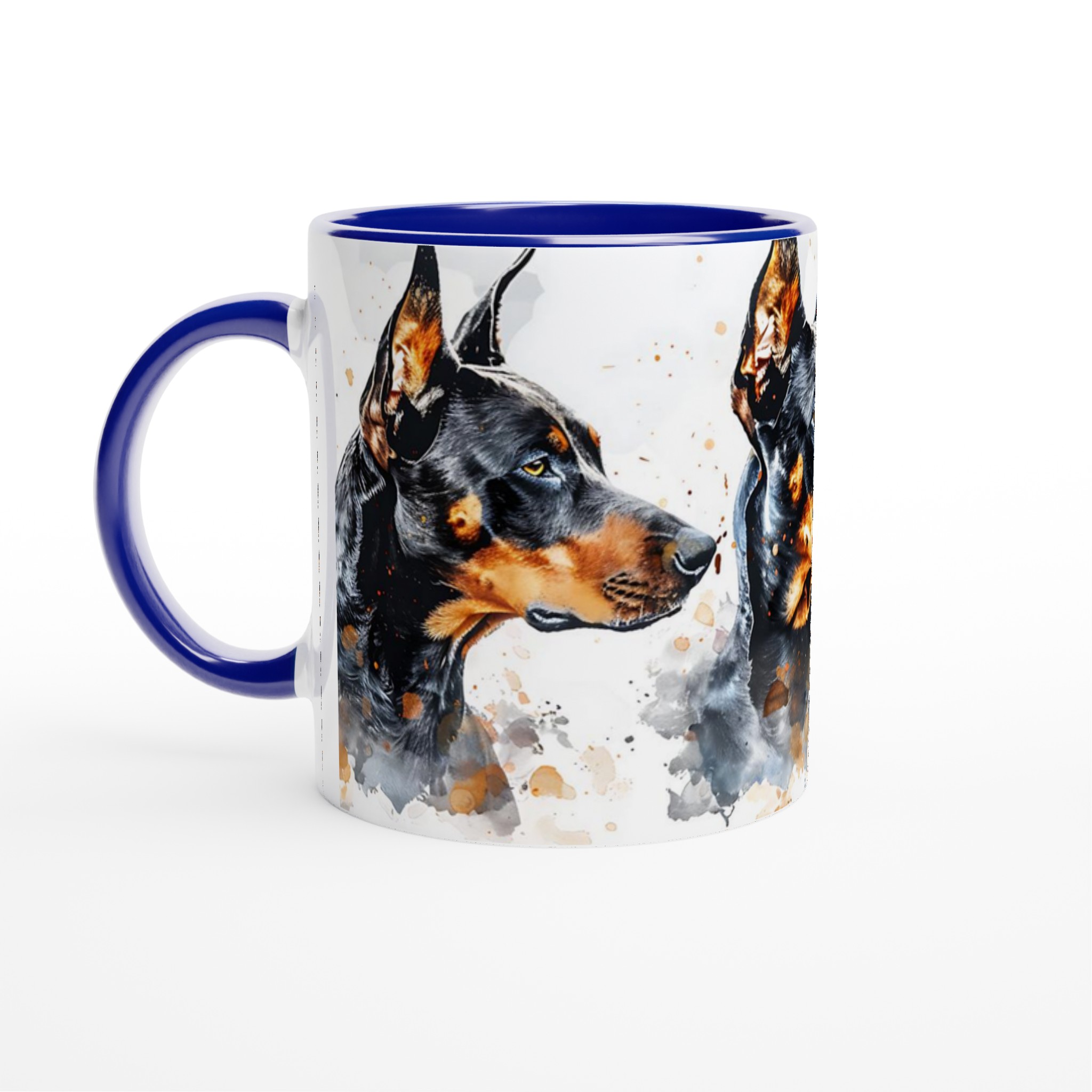 Dobermann Akvarellmugg – Konstnärlig Hundporträtt för Kaffeälskare i Valfri Färg! 7 c947c028-c8d3-4ff4-a9bb-8ca85f1e847e