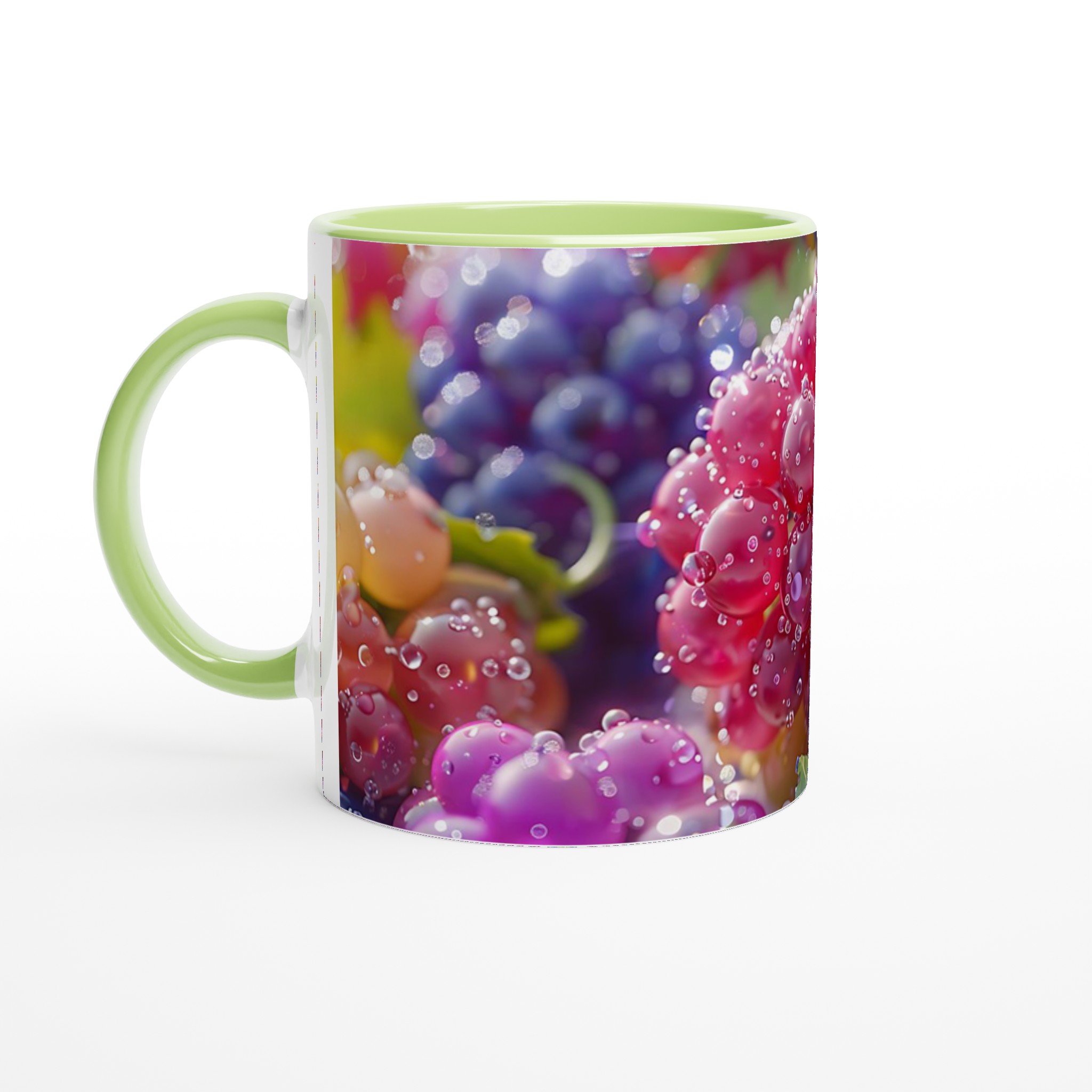 Färgsprakande Fruktglädje 11oz Keramikmugg – Välj din Favoritnyans! 4 ce43e79a-91d6-47dc-9824-d52d4214a215