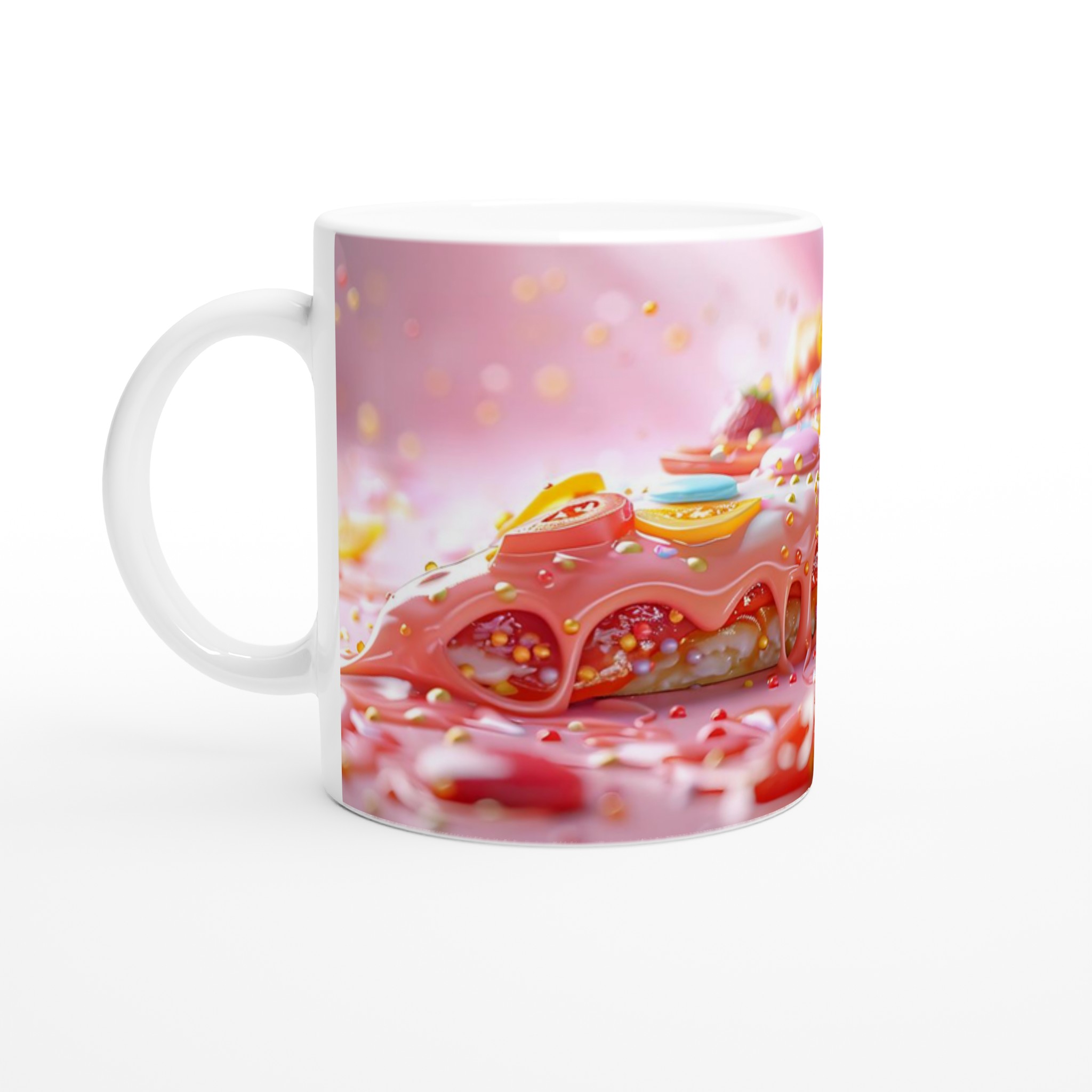 Söt Drömpizza 11oz Keramisk Mugg – Färgglad Design för Kaffeälskare 1 d0db78ef-3408-4dd1-b6e9-c5824c35ab65