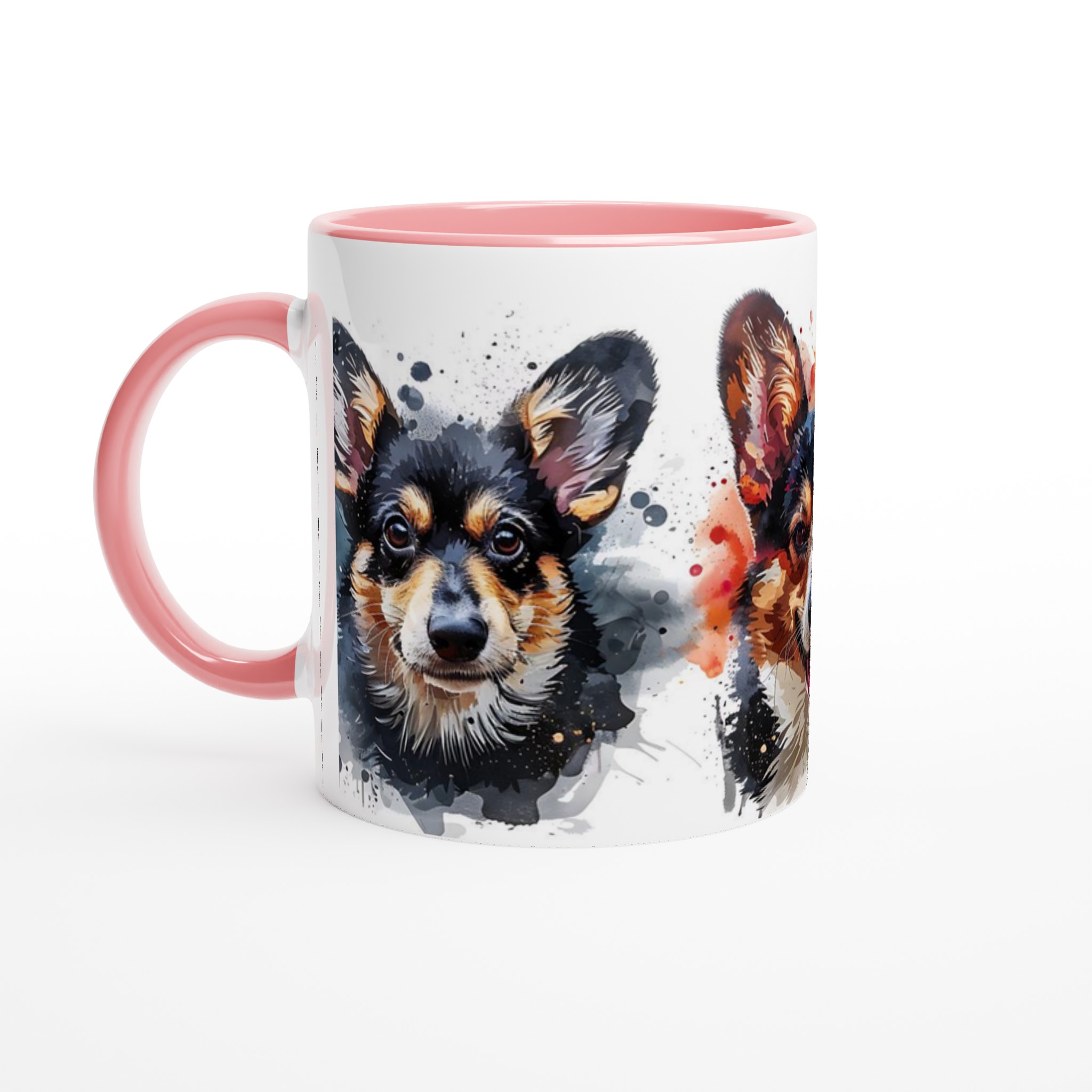 Corgi Akvarellmugg – Levande Hundporträtt i Din Valda Färg, 11oz Premium Keramikmugg 4 d3799934-c997-464c-832a-85cfaaff7ded