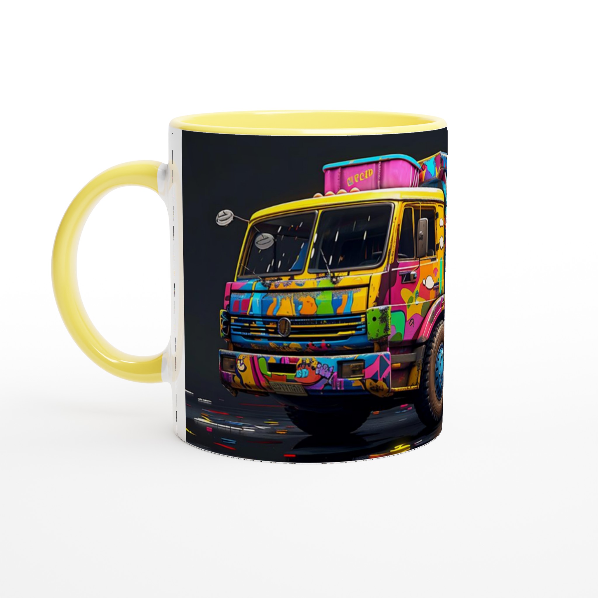 Konstnärlig Gatukonst Mugg – Färgstark Graffiti Design i Valfri Keramisk Färg 5 d3d4ec1a-6ac3-489b-ba72-3143086cbf01