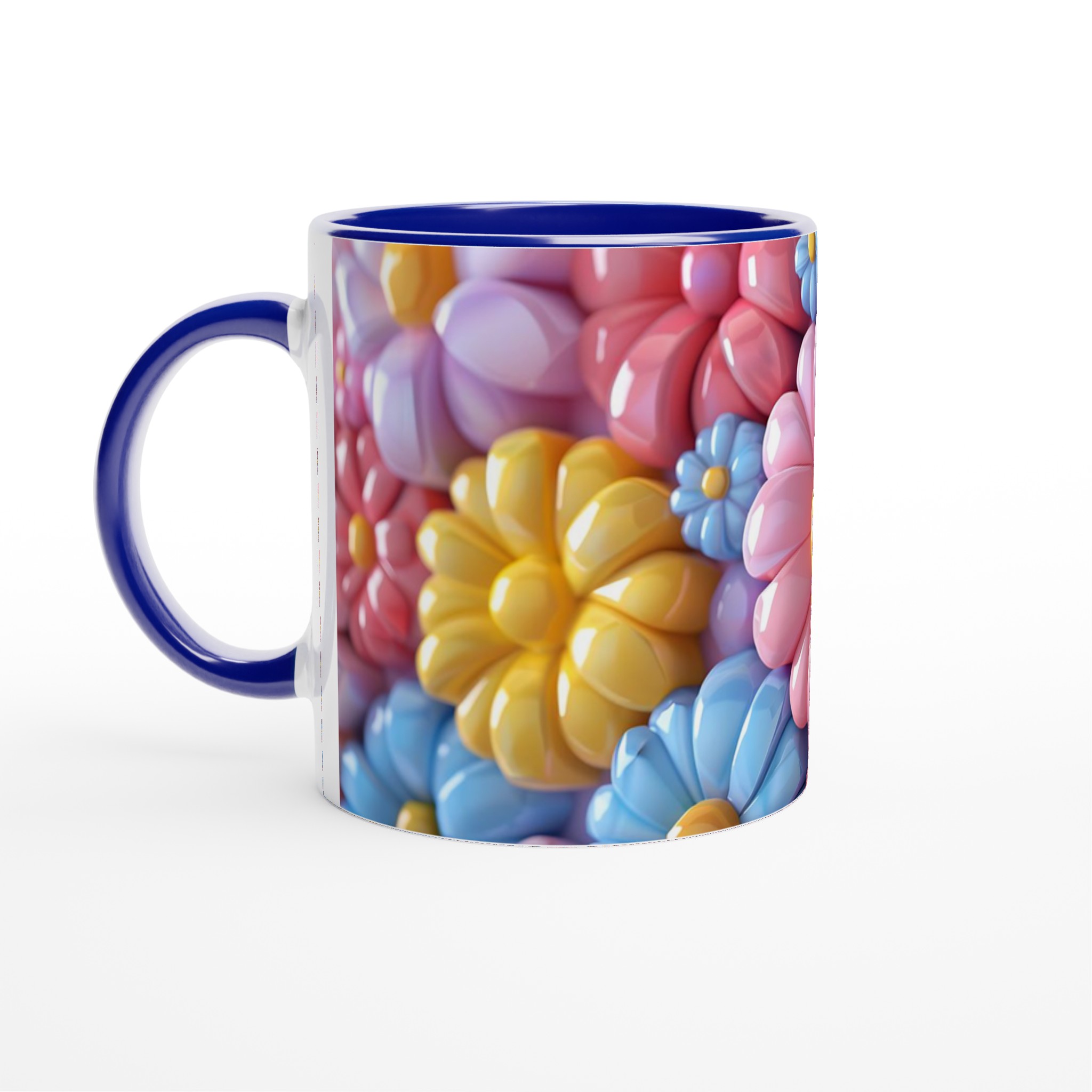 Pastel Daisy Delight 11oz Keramikmugg – Välj bland 7 Livfulla Färger 4 d4678dc2-1b00-4716-a17b-06f0091af819