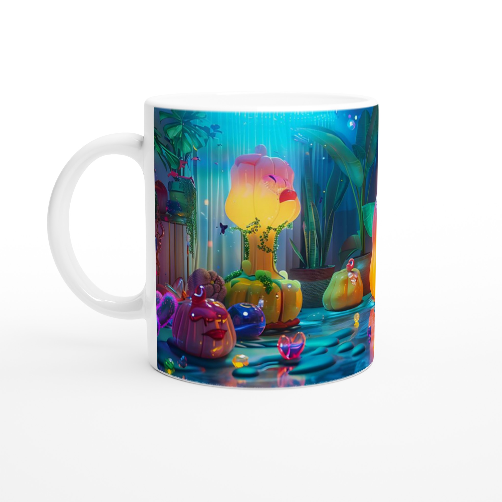 Magisk Nattmugg: Livfull 11oz Keramikmugg i ditt val av 7 glada färger 1 da246d8a-d6ae-4cb2-ba02-784506a190a6