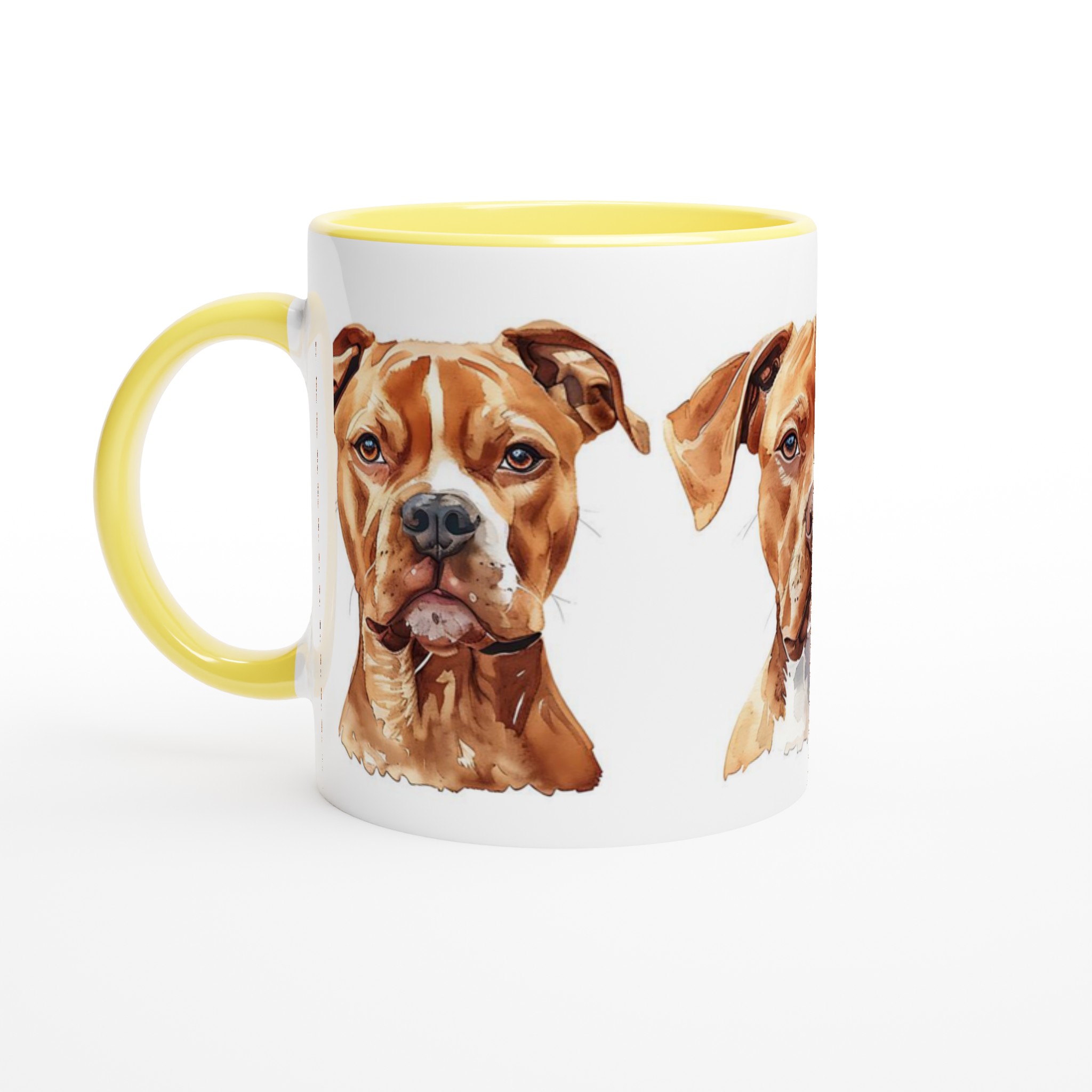 Vår Vattenskyddsmugg med Amerikansk Pitbull – 11 oz Keramikmugg i ditt val av 7 färger 3 da99cbcc-9f64-48a5-95b7-596779f8dd51