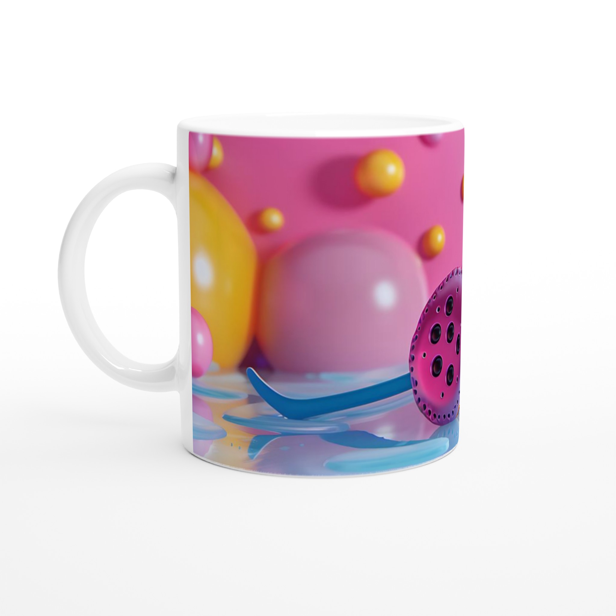 Pastell Pop Art 11oz Keramisk Mugg – Färgglad & Lekfull Vardagsfavorit 1 dc913bcf-1710-4218-a840-c52ff5e6bd20