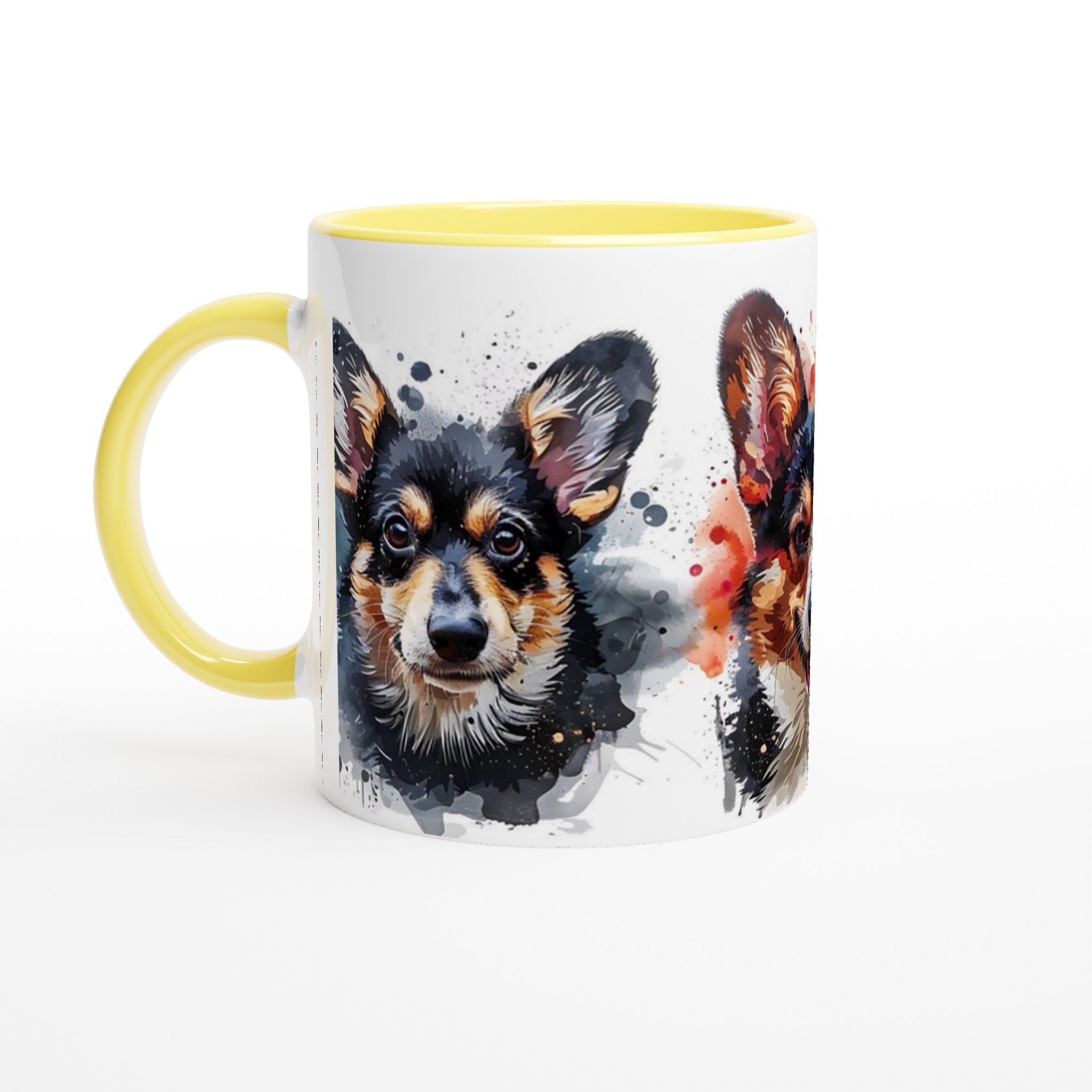 Corgi Akvarellmugg – Levande Hundporträtt i Din Valda Färg, 11oz Premium Keramikmugg 3 dca45c65-233f-41a7-93aa-6cc437f9d7f9