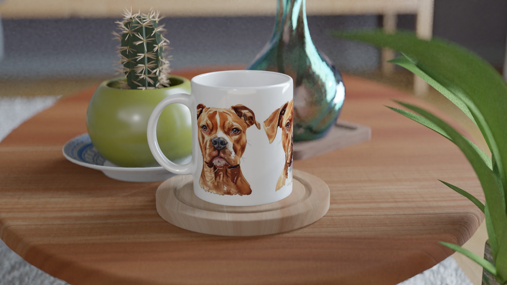 Vår Vattenskyddsmugg med Amerikansk Pitbull – 11 oz Keramikmugg i ditt val av 7 färger 9 dd62735a-9519-43c0-9054-89de9341bbb9