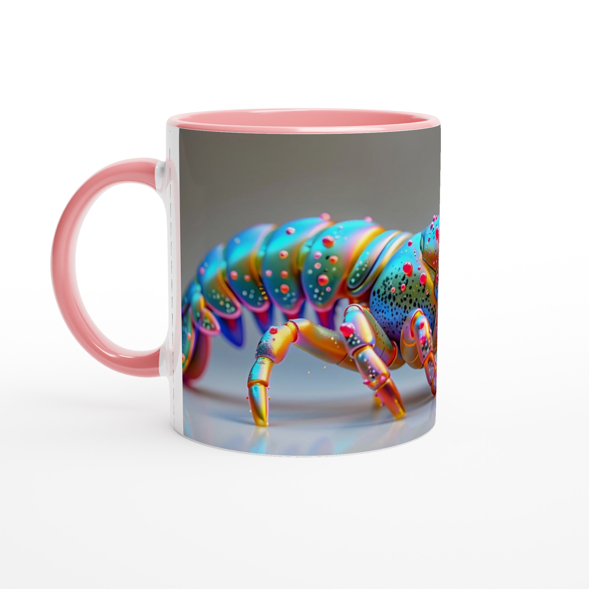Neon Lobster Art Mugg – 11oz Keramikmugg med Vibrerande & Unik Design 2 df298533-a72d-402a-b248-edf7fe7e4083