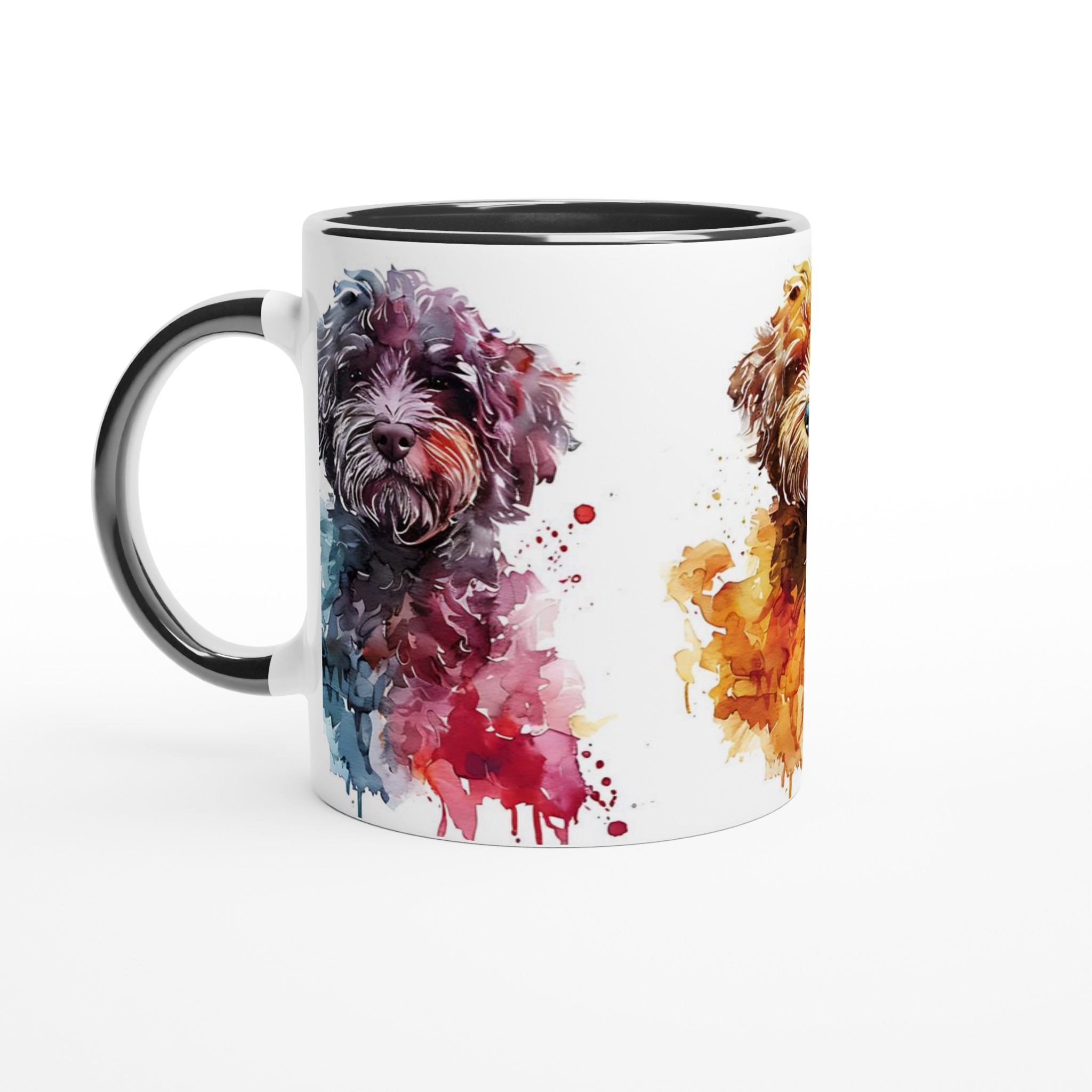 Konstfull Labradoodle Keramikmugg – Färgglada Akvarellval för Djurälskare 2 e0cbb999-97c3-45d6-8223-052948c4d559