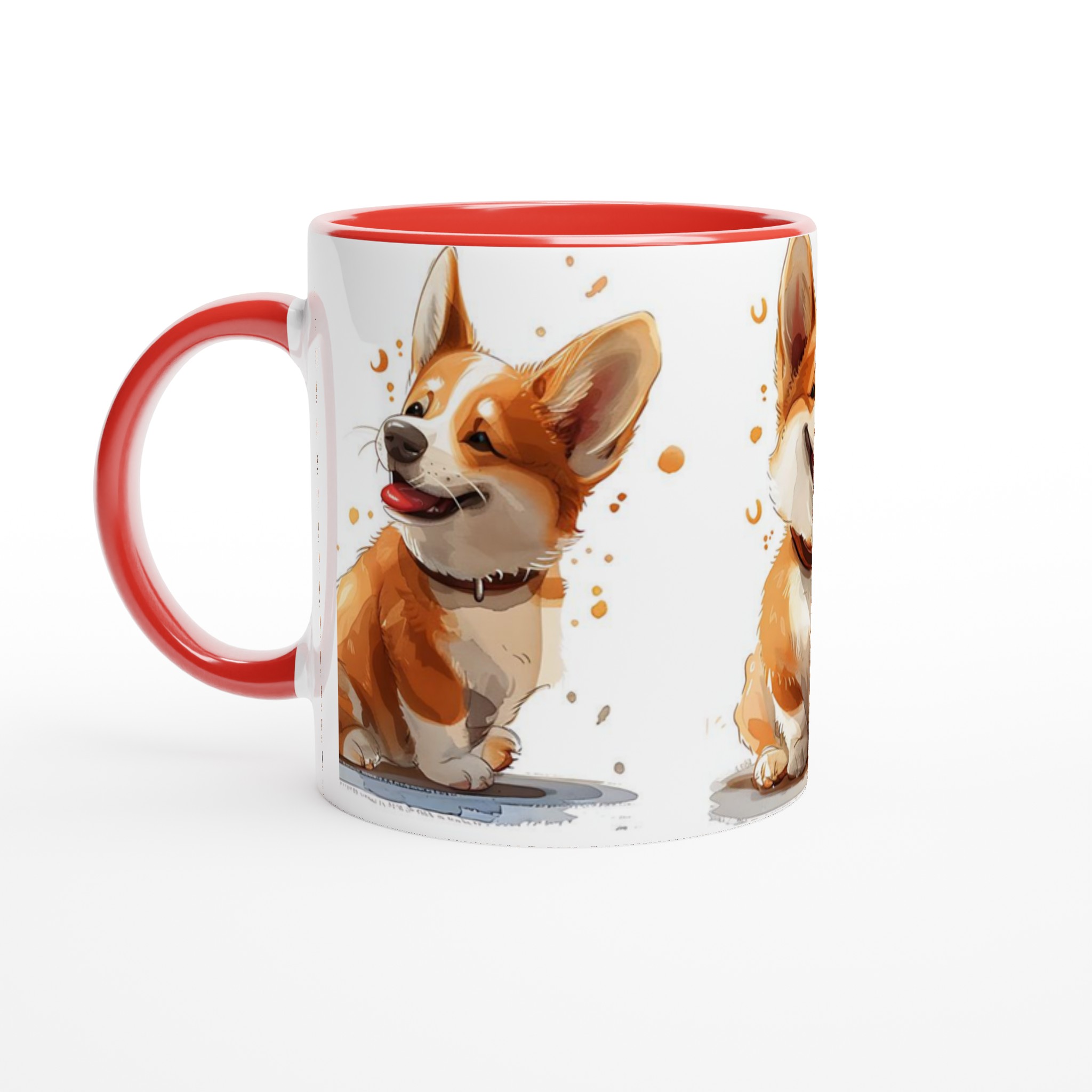 Charmig Corgi Akvarell Mugg - 11oz Keramikmugg för Hundälskare i Flera Färger 5 e2a5a68f-f980-4ca5-8581-c2cb96bb3cc2