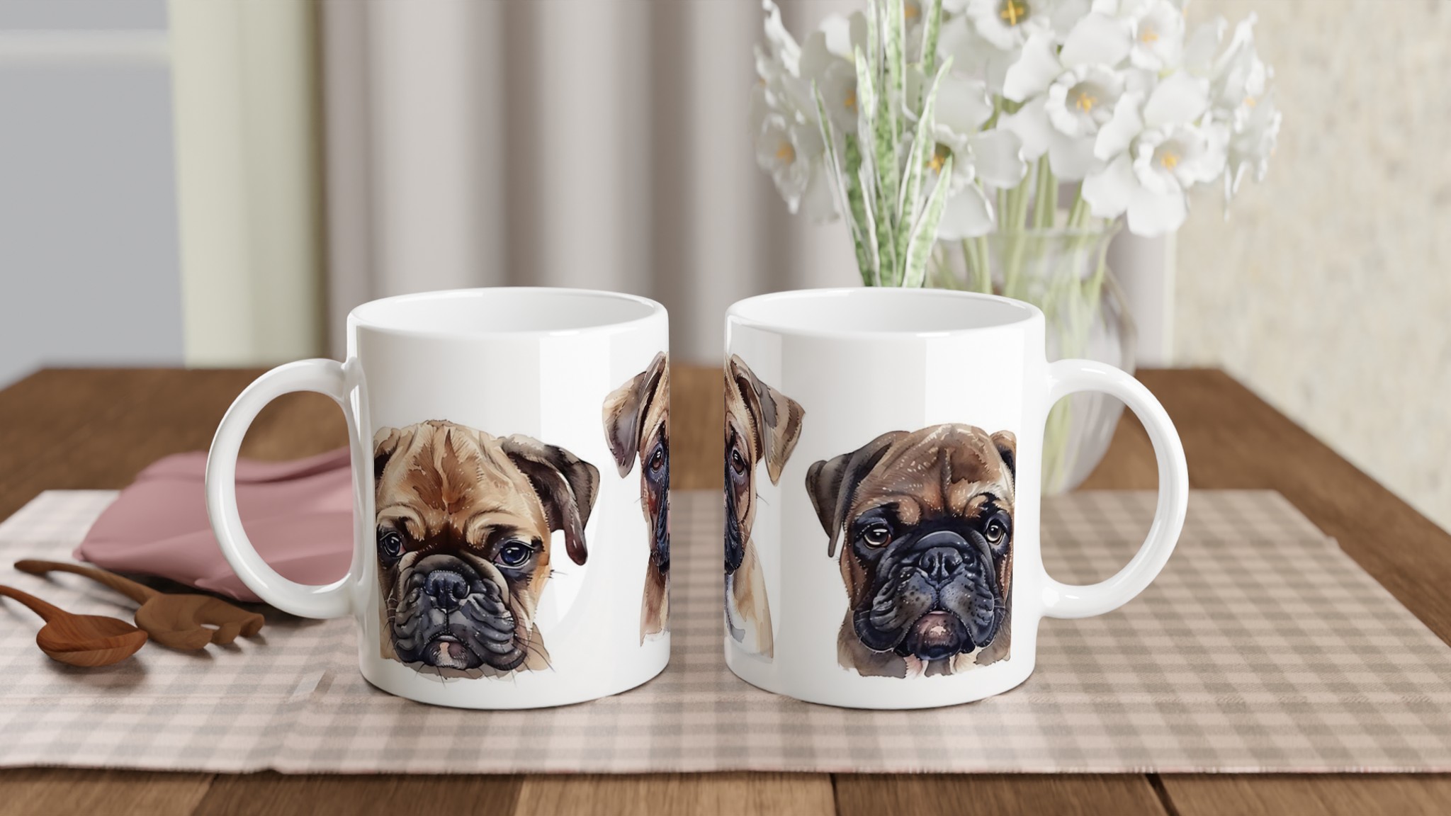 Boxer Puppy Akvarellmugg – Sötaste Gåvan för Hundälskare, Välj din Färg! 10 e2b8c87c-afd2-489a-81da-bce9788185f3
