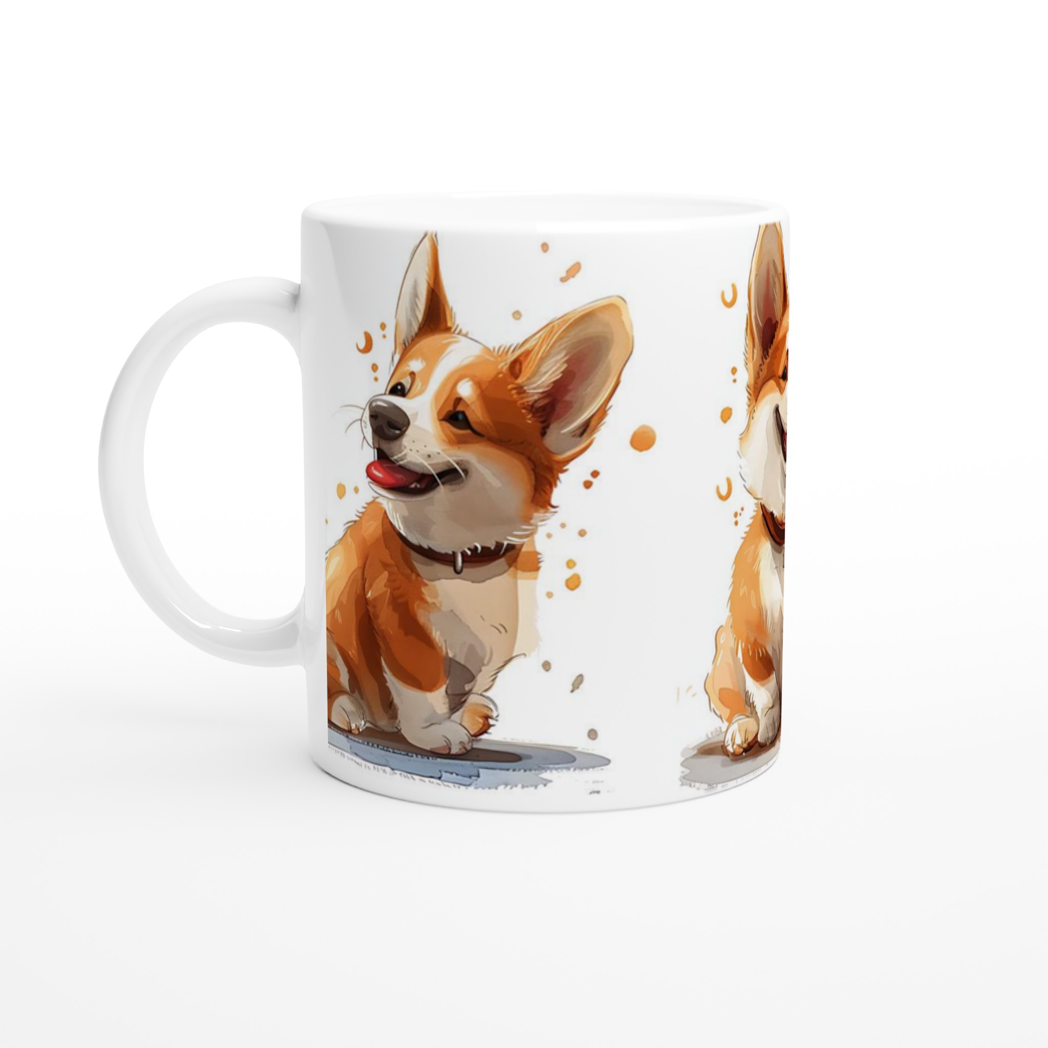 Charmig Corgi Akvarell Mugg - 11oz Keramikmugg för Hundälskare i Flera Färger 1 e90d3ea1-bb03-4129-848f-cea6e0b5a89e