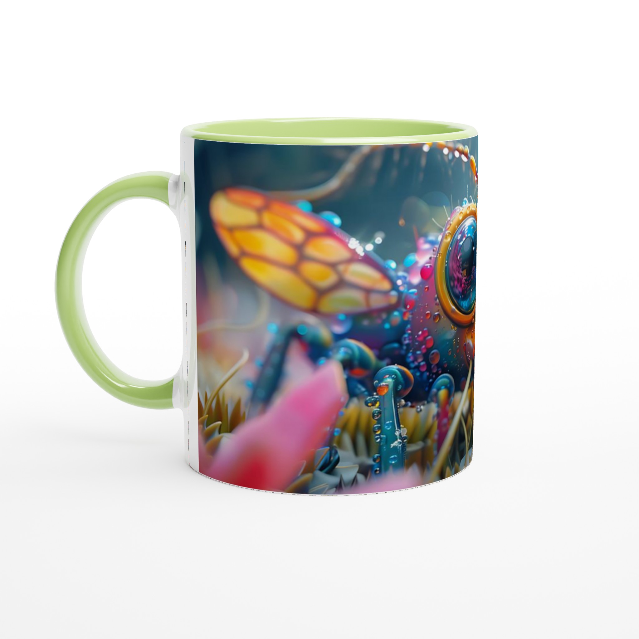 Förtrollande Insektskonst Kaffemugg – Färgstark Keramikmugg för Fantasifulla Ögonblick, Välj Din Färg! 4 e9adba8e-6bc5-43d7-bcc4-fc09a552b7f3