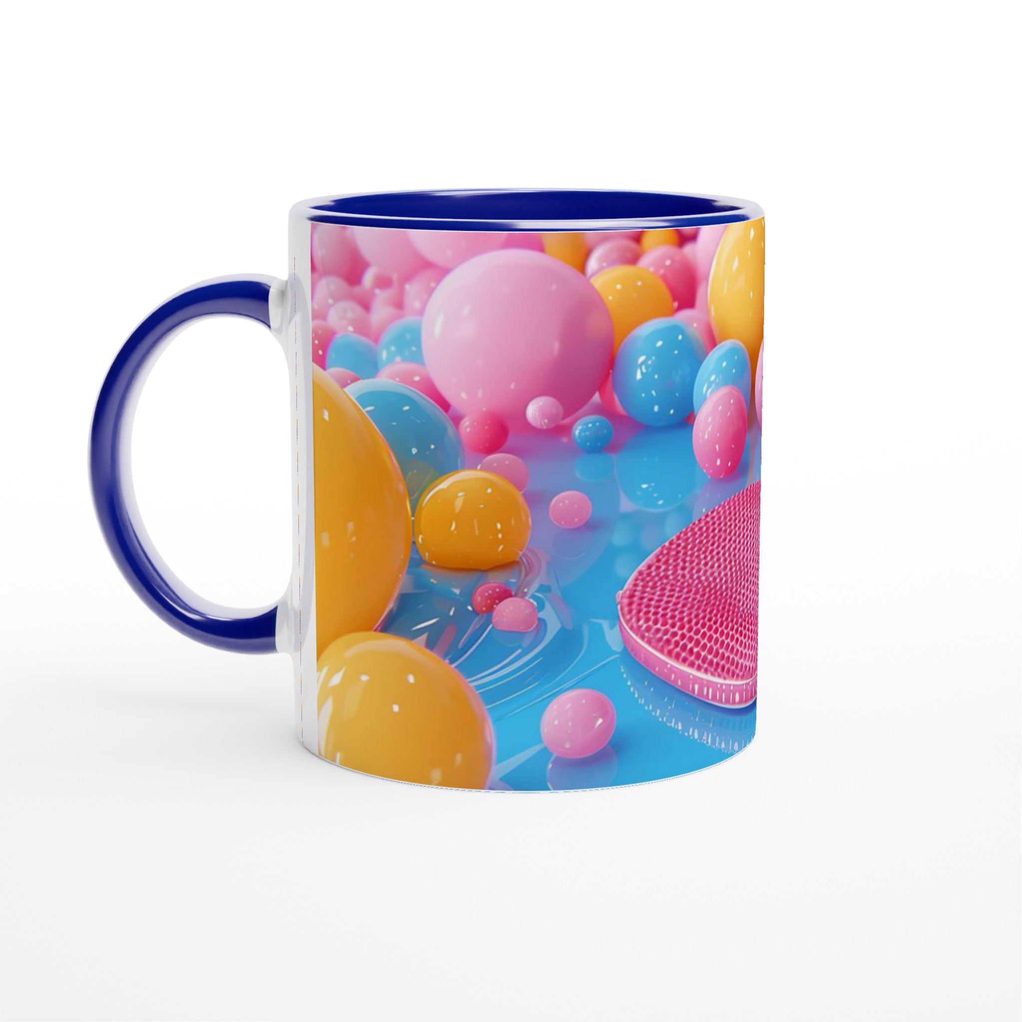 Pastell Pop Art Kaffemugg – 11oz Keramikmugg i Valfri Färg, Diskmaskin- & Mikrovågsugnssäker 3 edd10e81-90fb-4c0c-a29d-47da7c00c623