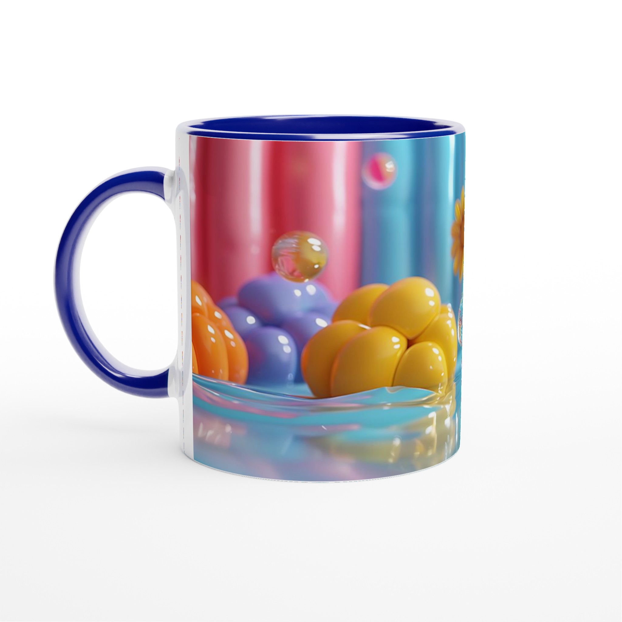 Pastel Bubble Joy Mugg – 11oz Keramisk Kaffekopp i Lekfulla Färger för Varje Glad Stund 3 edfde390-ab53-4371-b87c-dab377ddcf62