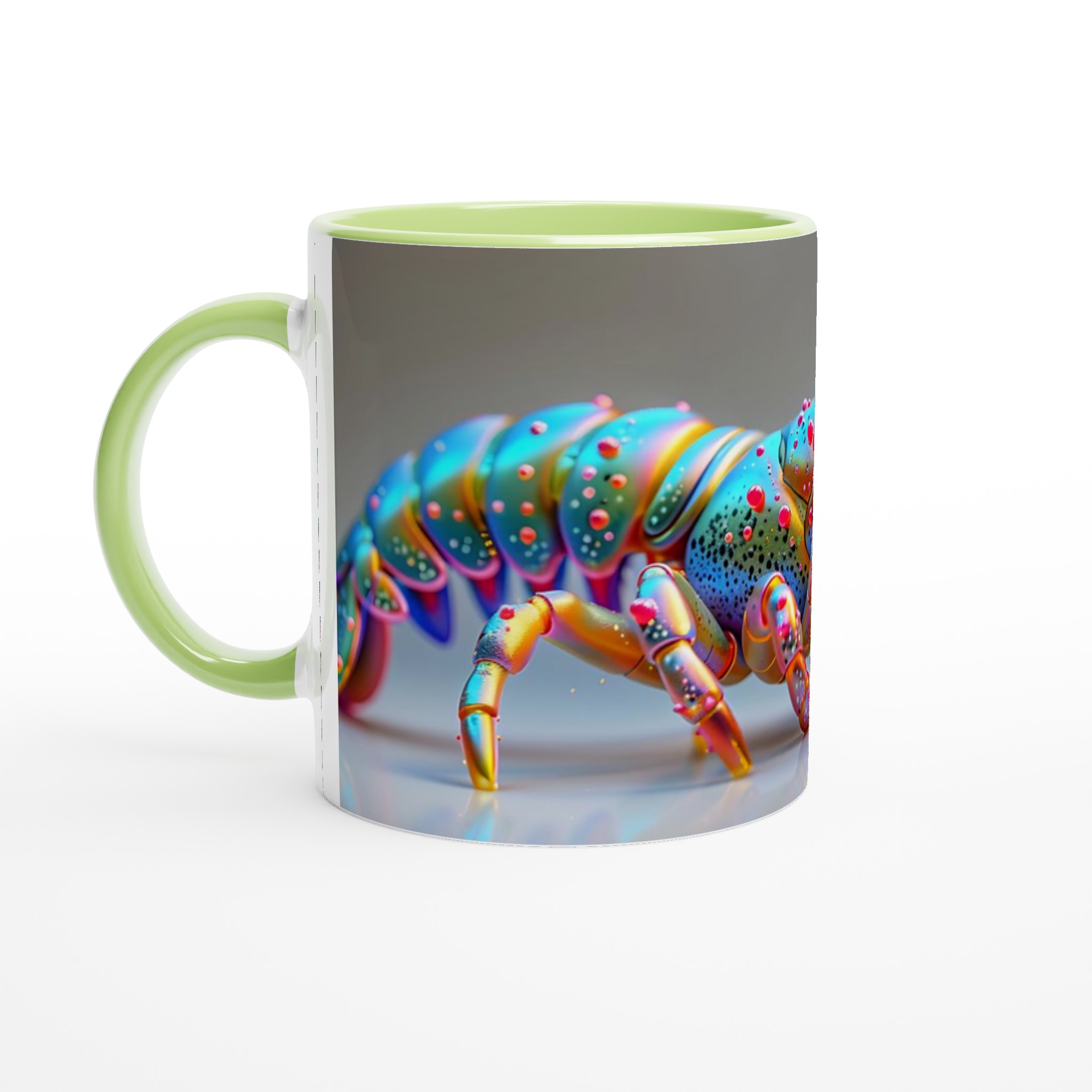 Neon Lobster Art Mugg – 11oz Keramikmugg med Vibrerande & Unik Design 4 f562a202-c9af-4627-89c7-64562d27c811