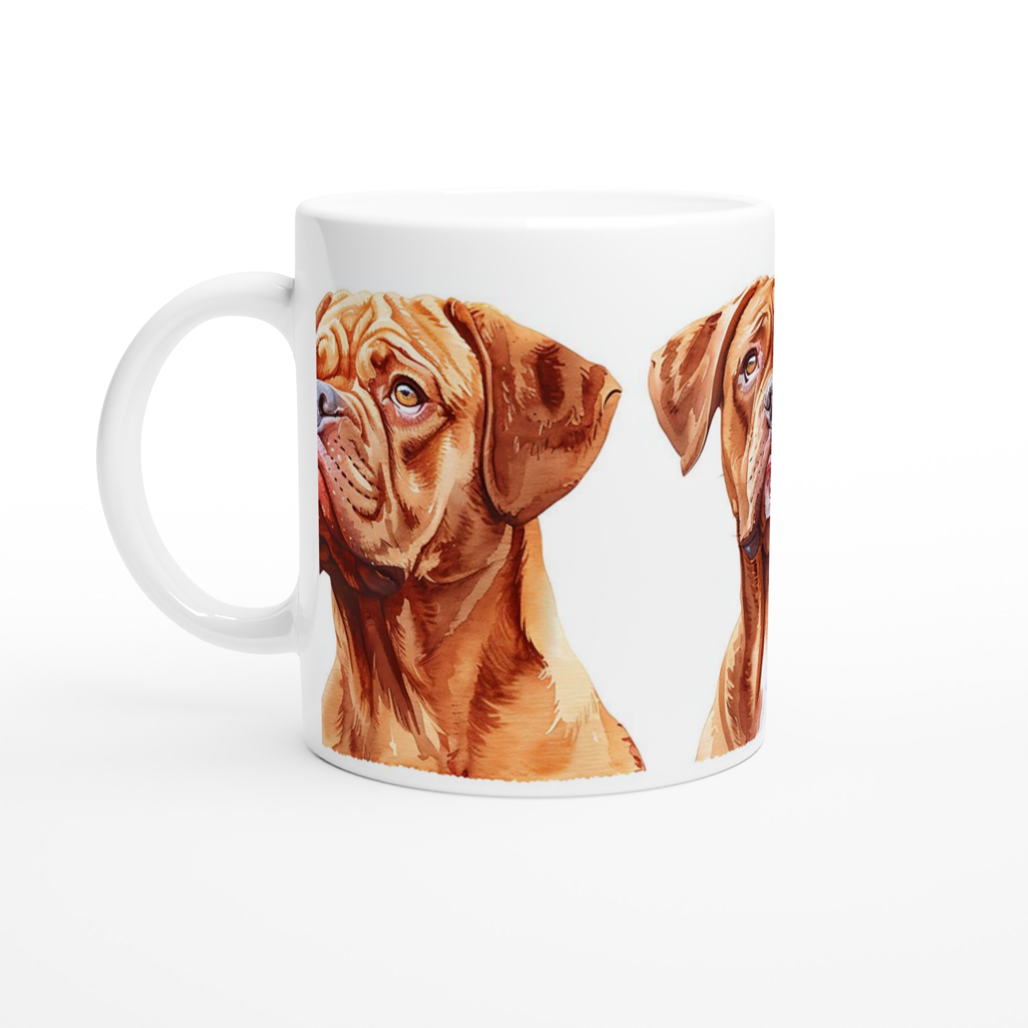 Mopsig Dogue de Bordeaux Keramikmugg – Din Favoritvalp i Akvarell, Välj Din Färg! 1 f61388ca-752b-4275-9d28-44abf83915e5
