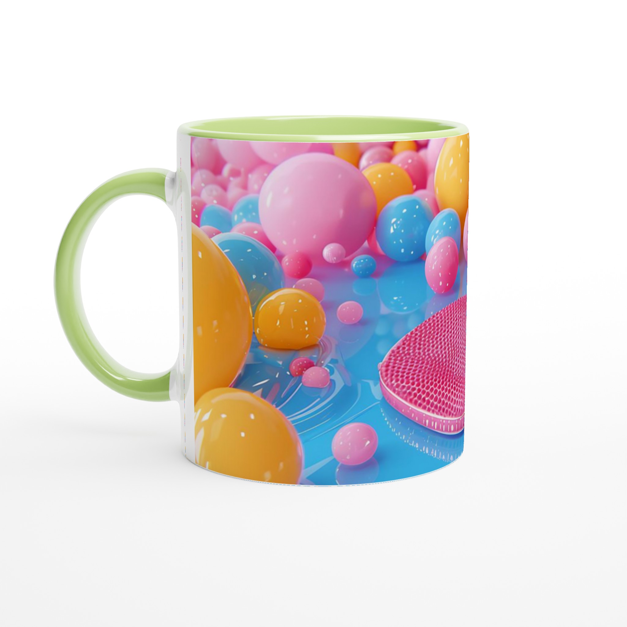 Pastell Pop Art Kaffemugg – 11oz Keramikmugg i Valfri Färg, Diskmaskin- & Mikrovågsugnssäker 4 f9af53e0-f5c4-4684-bc2a-6127d9b1eeef