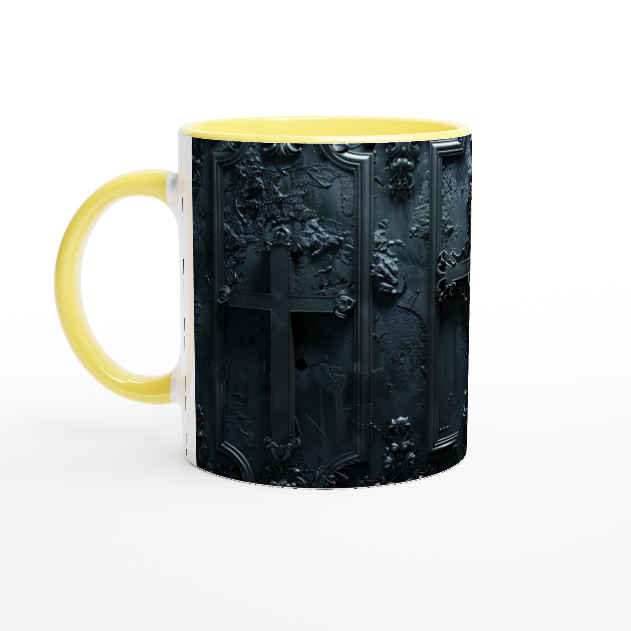Elegant 11oz Ceramic Mug with Gothic Black Design – Choose Your Color 5 0004c81c-69bc-4a5d-959b-0a4aebab2708