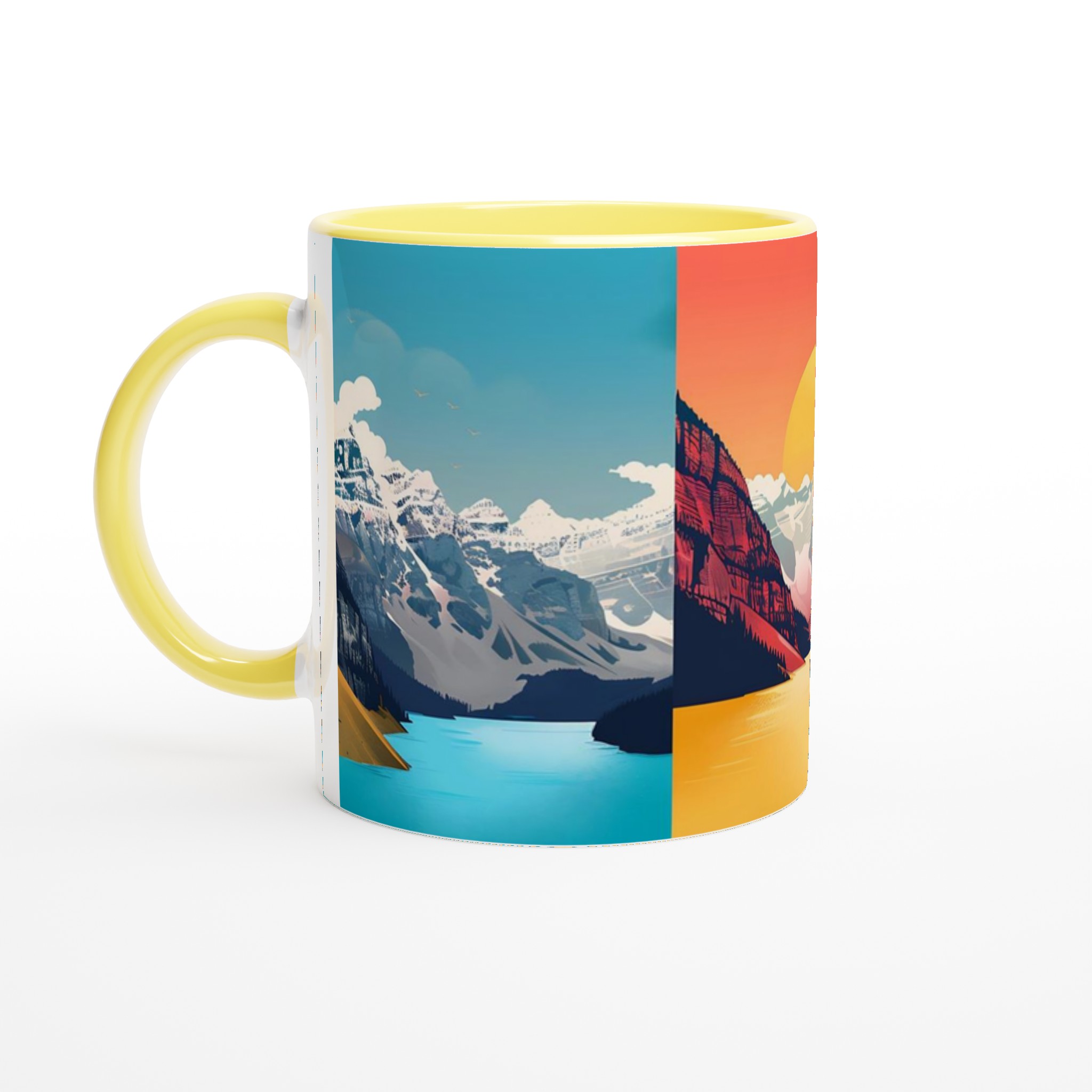 Majestic Mountain Lake Mugg – Välj din Färgstarka Utsikt! 5 0060d564-16c7-4eee-b30c-6dd5e627780a