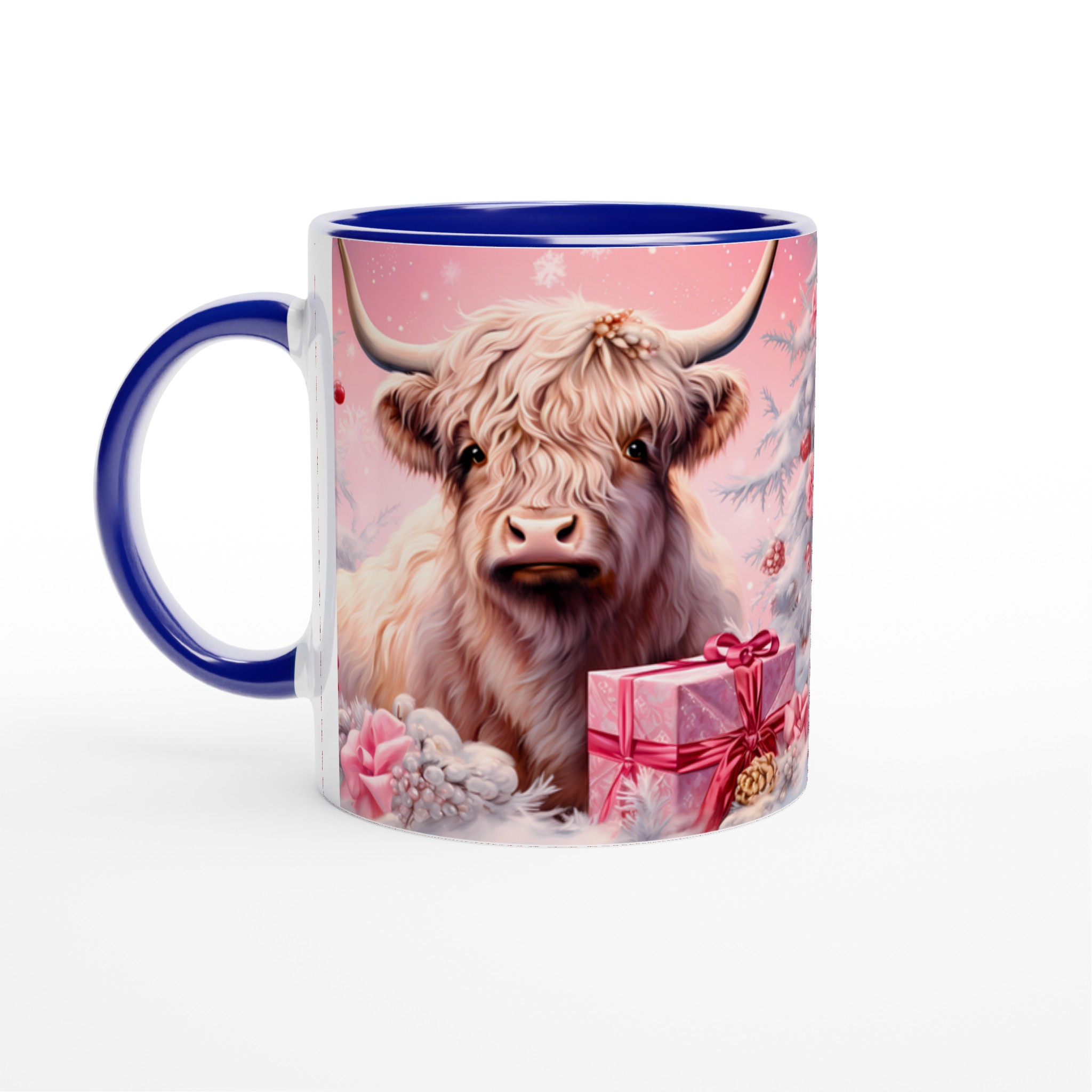 Mysig Vinterfjällko Mugg - Rosa Juldröm i Keramik | 11oz Presentmugg i Flera Färger 4 00b0a5d5-c003-40b9-b57c-5f1710990d5d