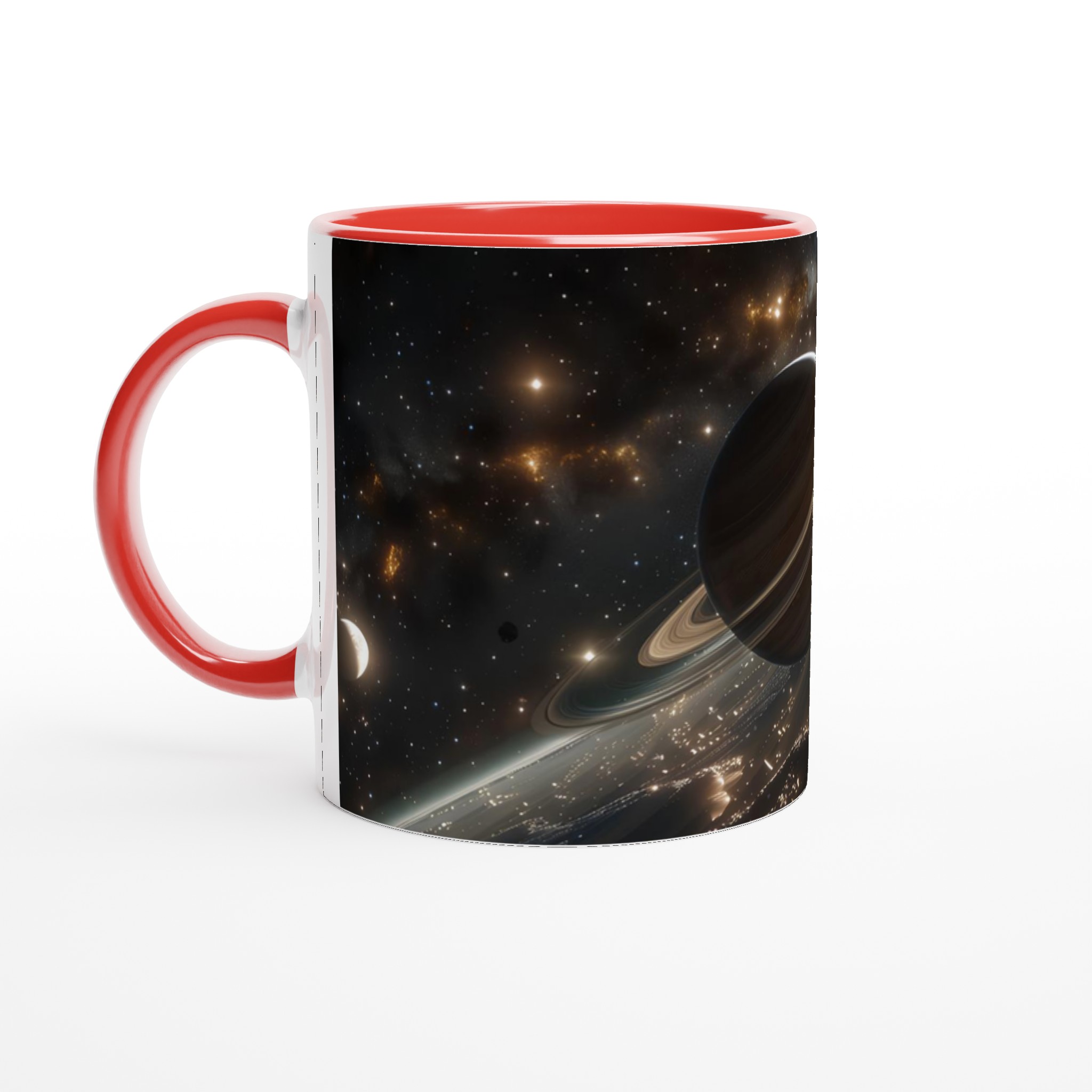 Kosmisk Saturnusmugg – 11oz premium keramikmugg i ditt val av sju djärva färger 2 00b22fca-5c7a-4851-a72d-49b63e7a3d69