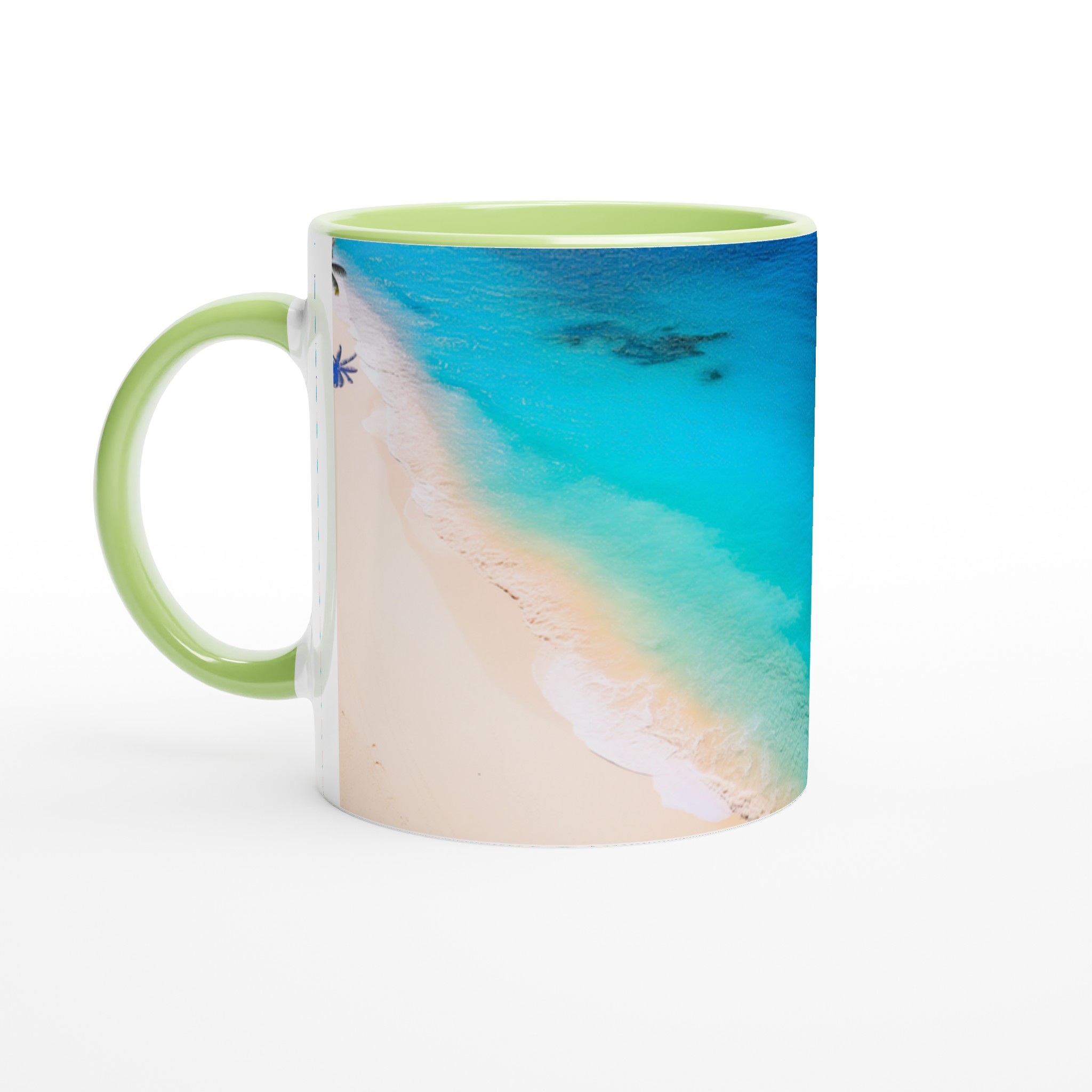 Tropisk Drömkust 11oz Keramisk Mugg – Personlig Design i Valfri Färg 3 00d73765-4243-4a1b-843a-bc917b33b59e