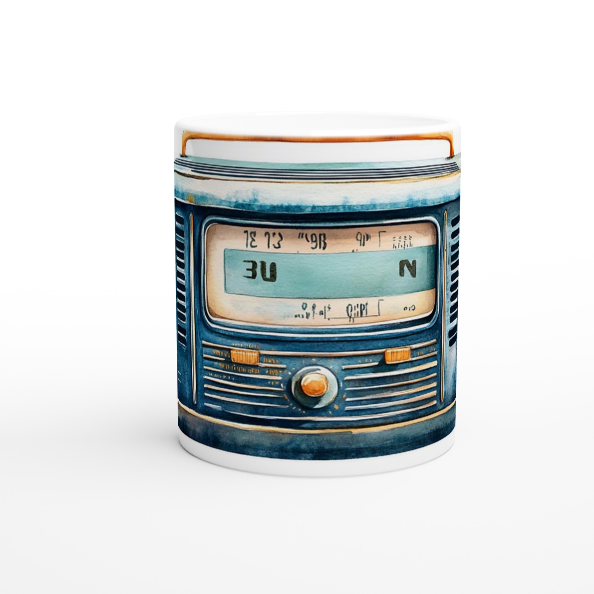 Retro Radiomugg – En Klick Nostalgi i Keramik för Kaffeälskaren, Välj bland 7 Färgstarka Nyanser 8 016c3419-06ea-409d-9a08-54268aafa1c0