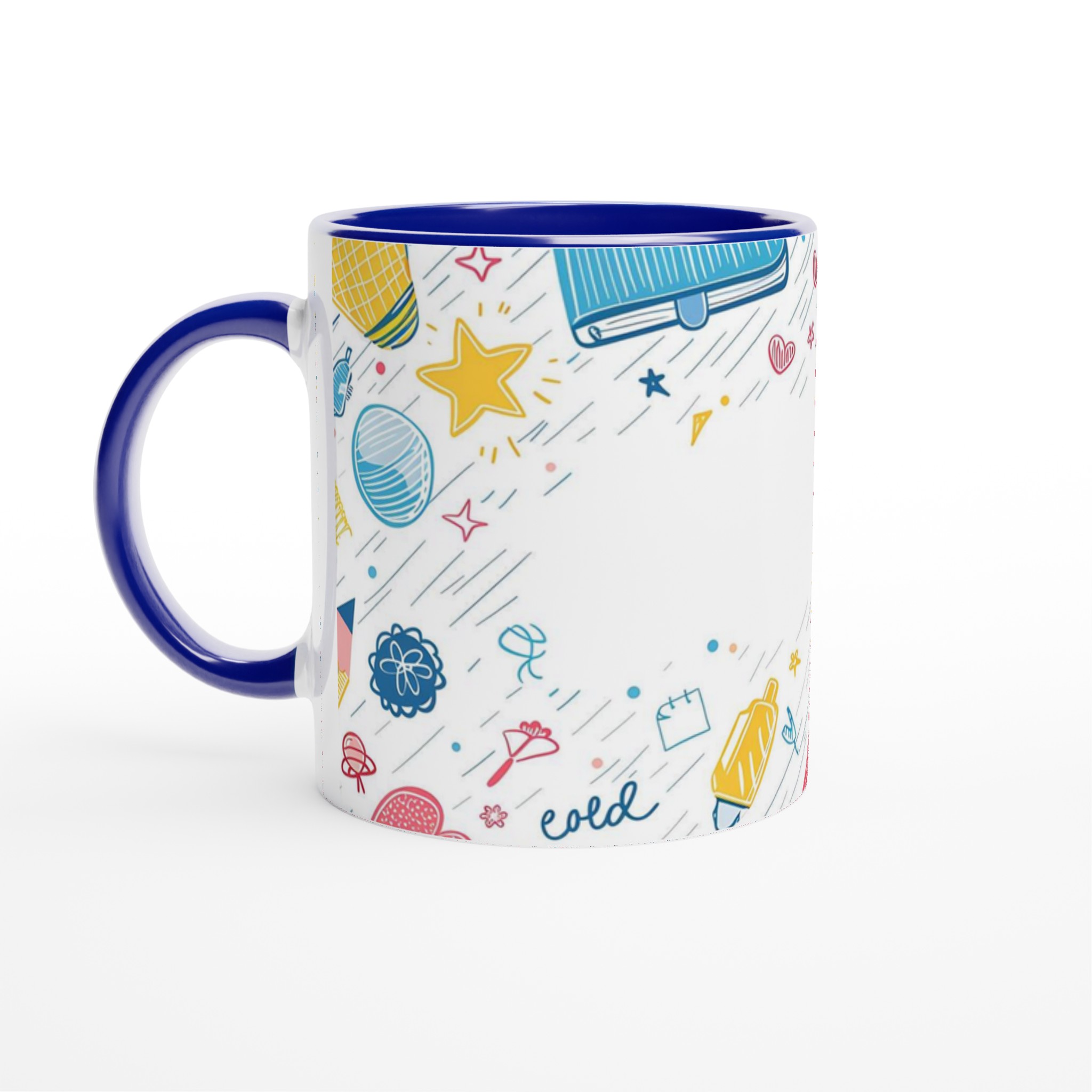 Kreativ Design Mugg – Livfull Skiss & Doodle Konst Keramisk Kaffemugg i Ditt Val av Färg 4 018e0056-c963-471f-ad80-39e7a16b582e