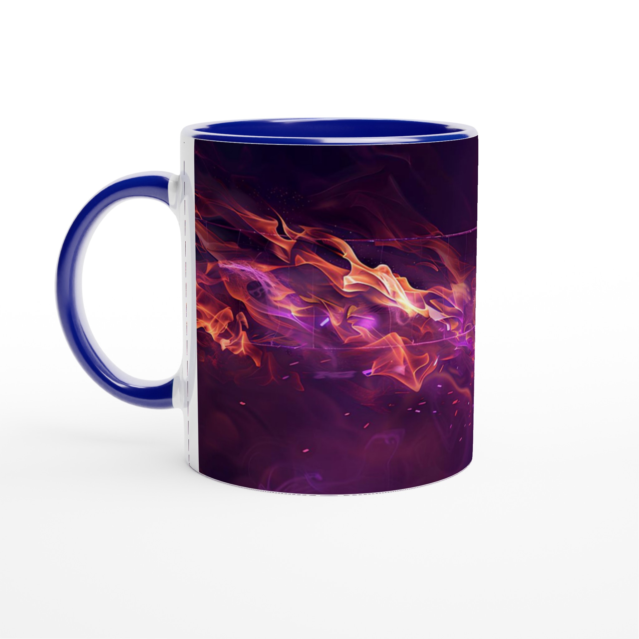 Neon Voleyboll Flame Mugg – 11oz Keramisk Mugg för Sportfantaster i Flera Färger 4 0209e0f5-403e-491e-8910-e4ac24c87fe8
