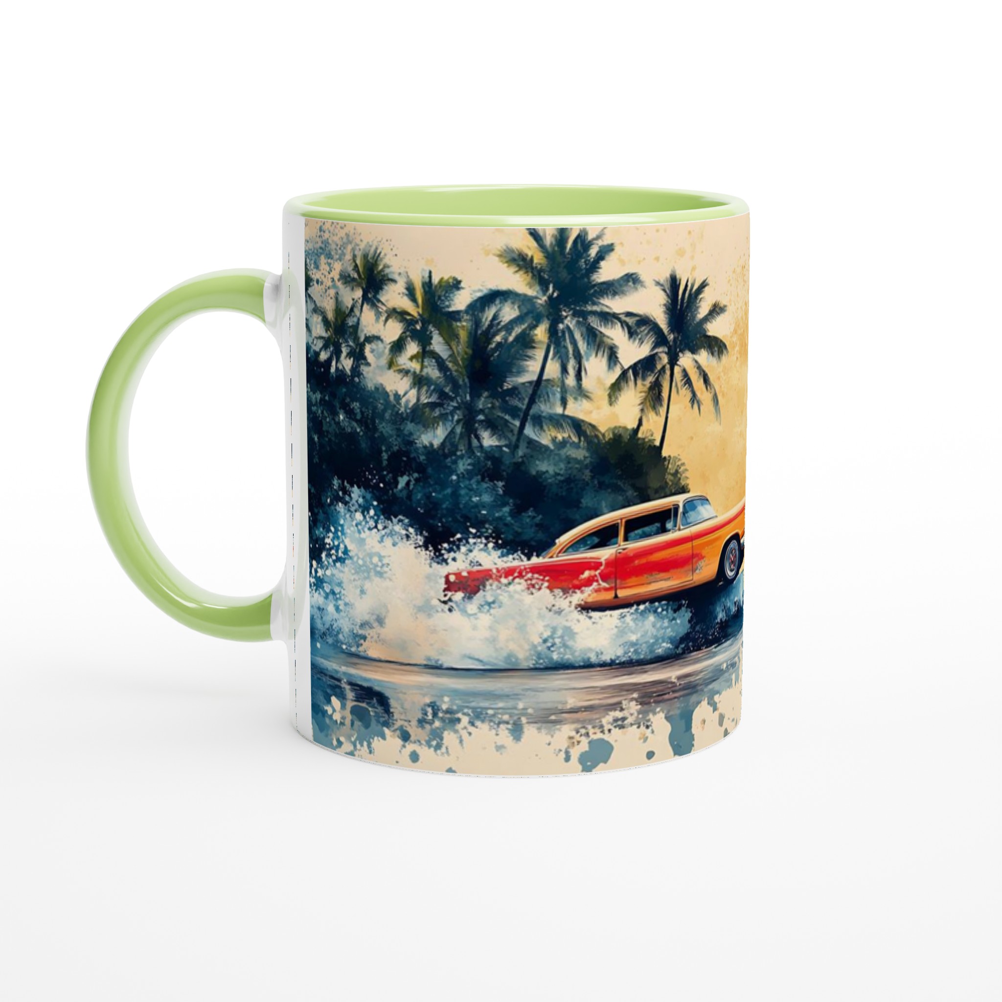 Retro Surfari – 11oz Keramikmugg i din valfria färgpalett 6 0238ab48-3b46-411e-a4b9-2e781270666a