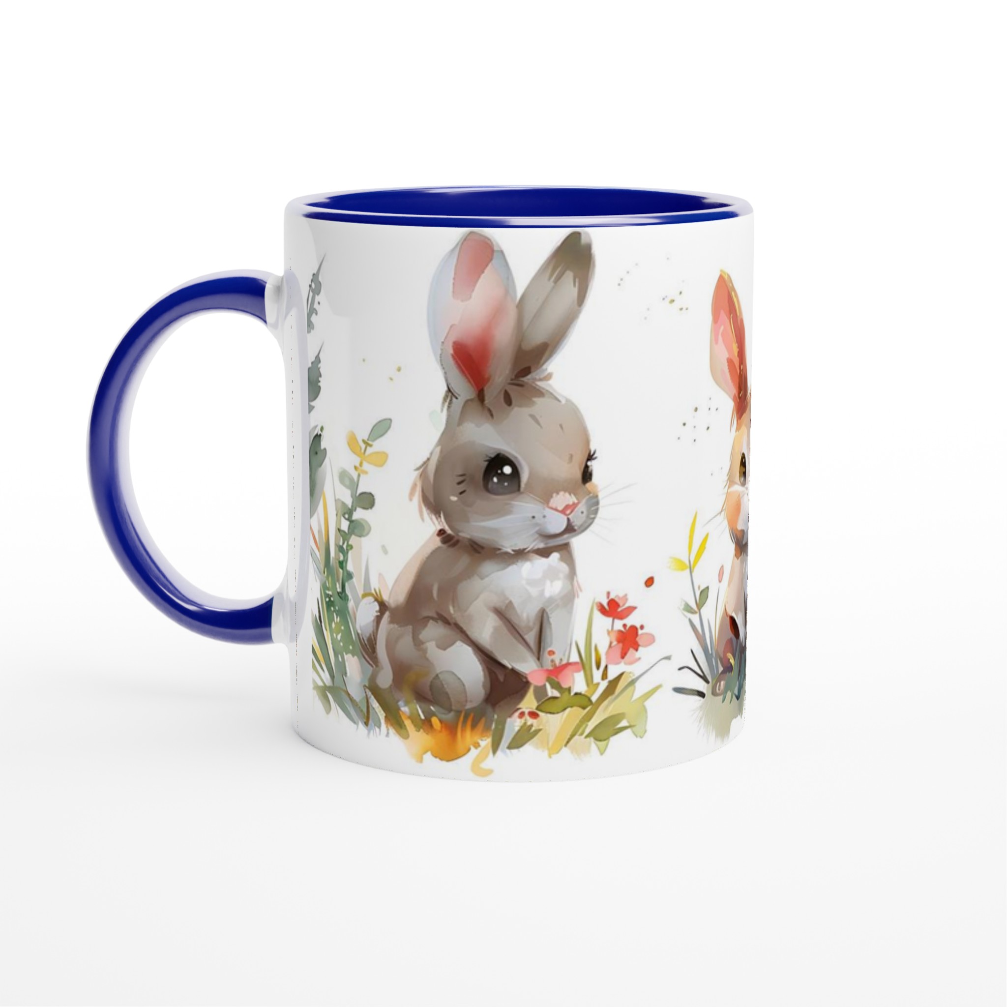 Söta Akvarellkaniner Mugg – Charmig 11oz Keramisk Mugg för Kaffe & Te 4 027eaf60-8eb3-4b64-b9ad-db6b2c277b8e