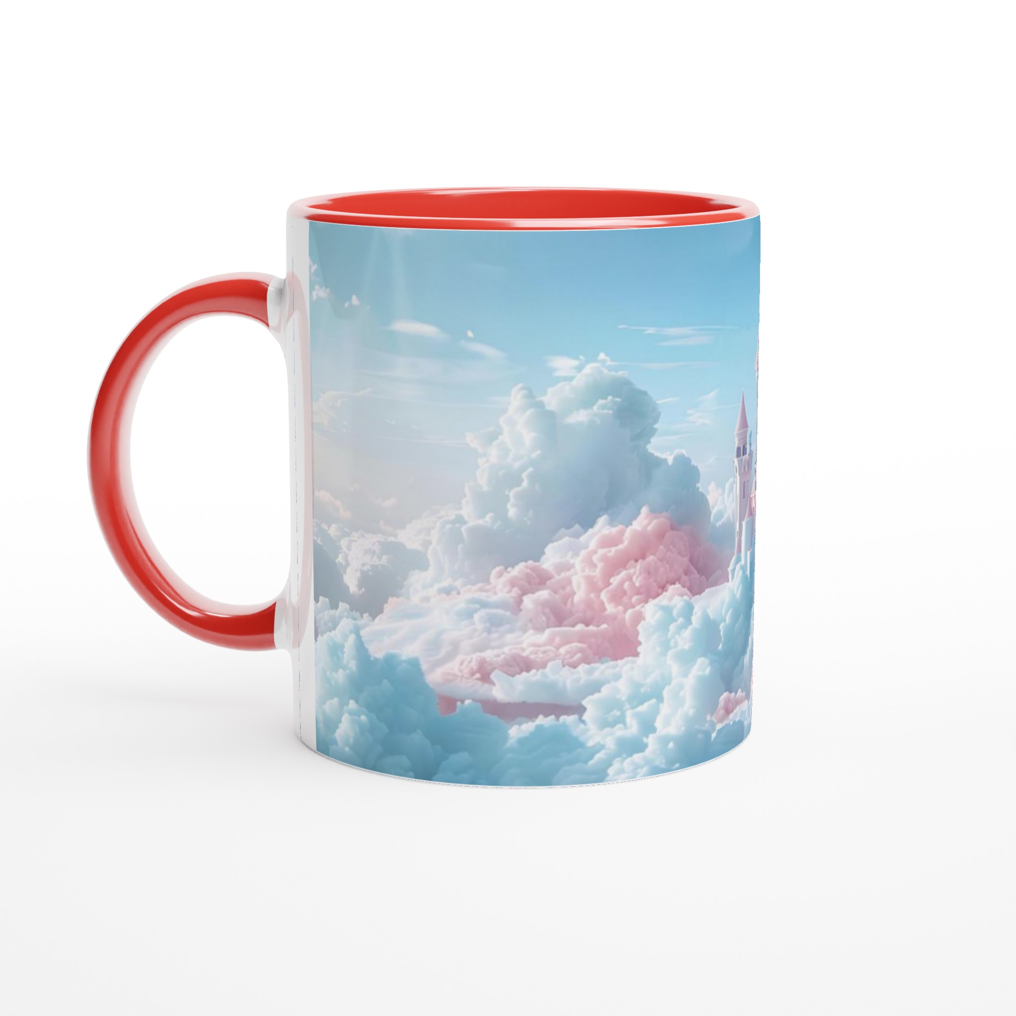 Fantasislott i Molnen Keramikmugg - 11oz, Välj Din Drömfärg 2 029808ef-1693-466d-93fd-800f4bc14639