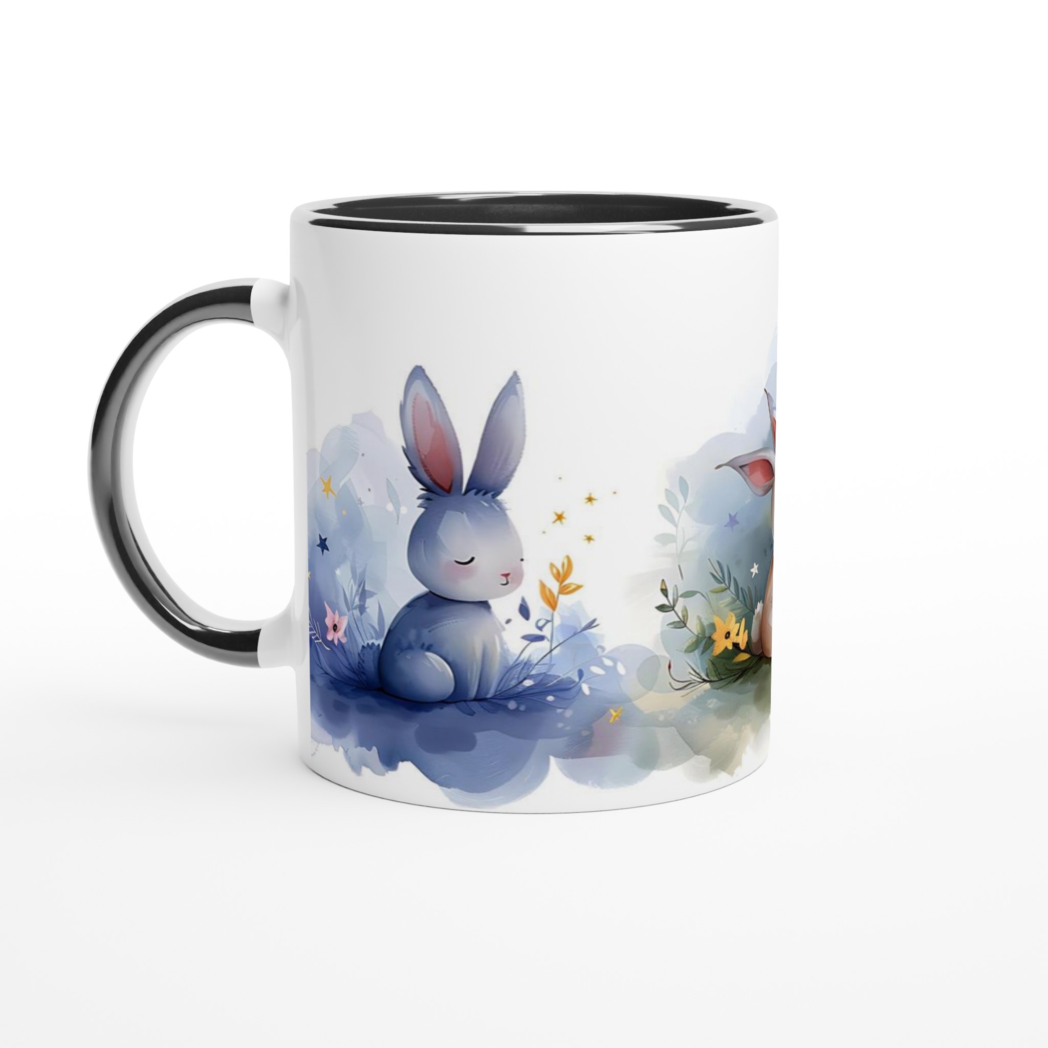 Magiska Kaniner Keramisk Mugg – Drömsk Akvarelldesign i Flera Färger 7 02e41fb9-9784-48dc-99a2-4f8ee0b9163c