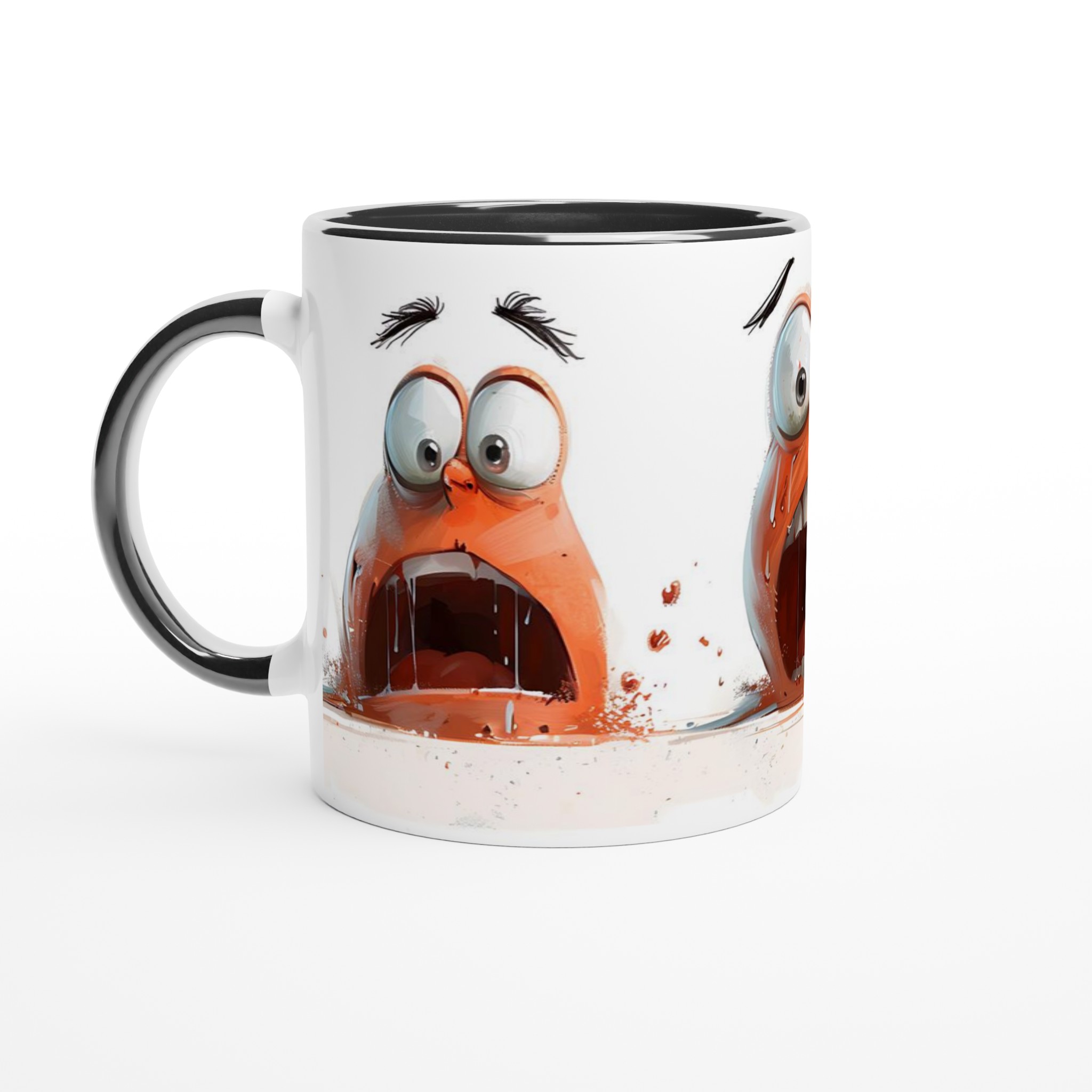 Humoristisk Chockmugg: Perfekt present med "Triple Scream"-design, tillgänglig i 7 livfulla keramikfärger 2 031f291a-1a08-4d41-8a10-22527a14615c